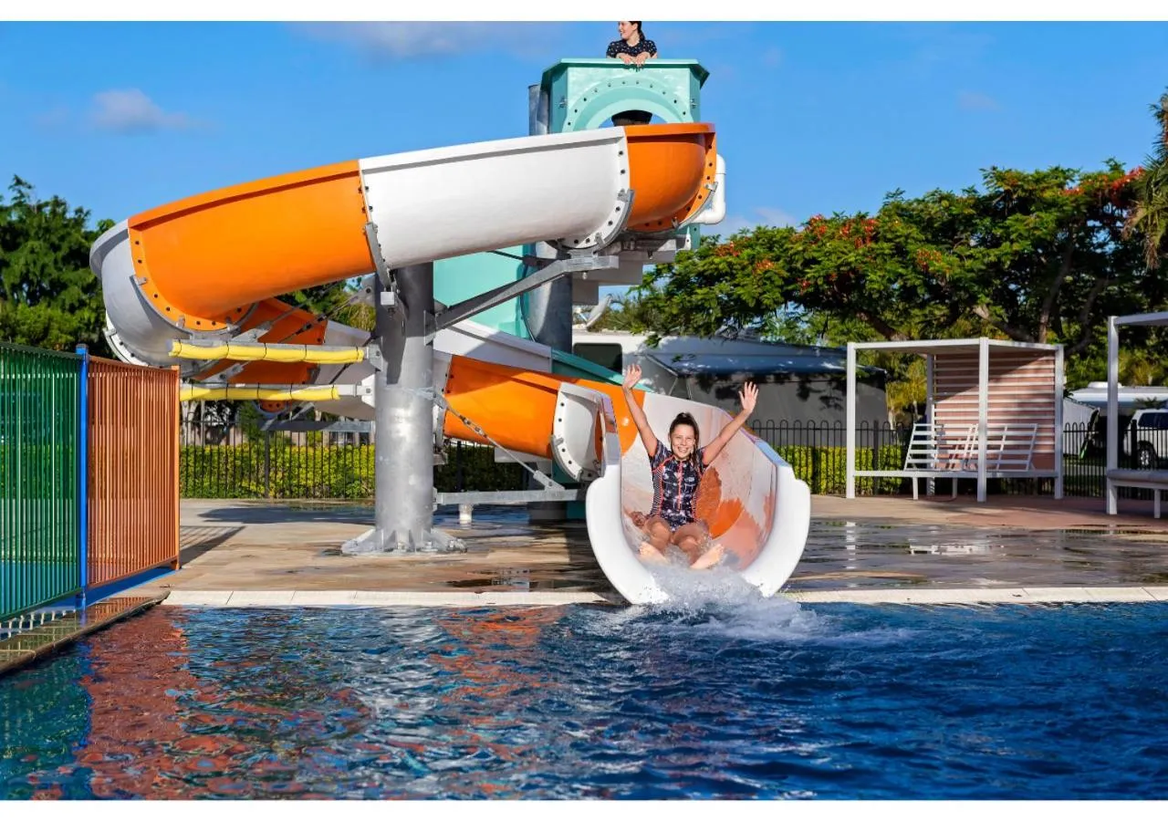 Aqua park in Discovery Parks - Coolwaters, Yeppoon