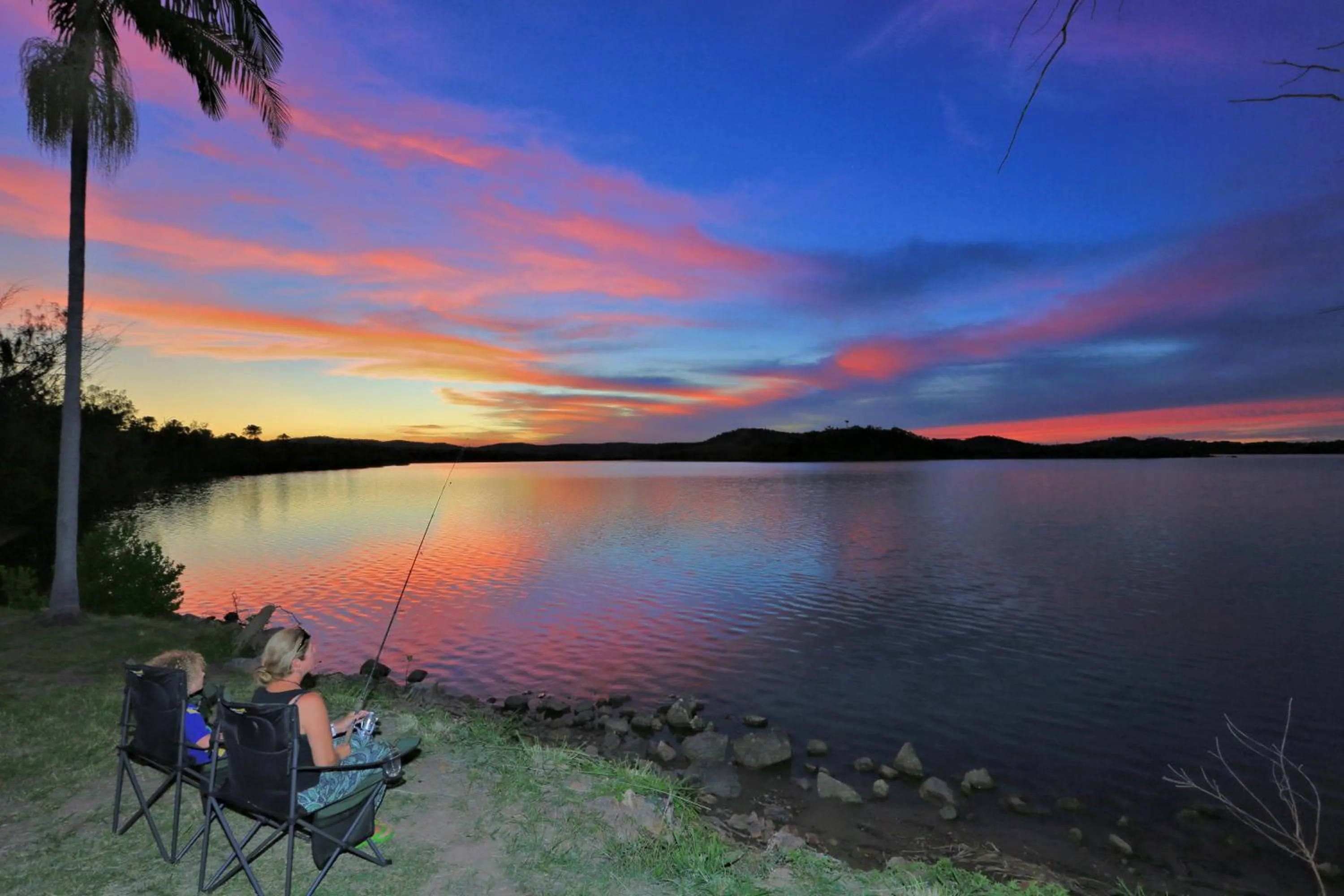 Fishing in Discovery Parks - Coolwaters, Yeppoon