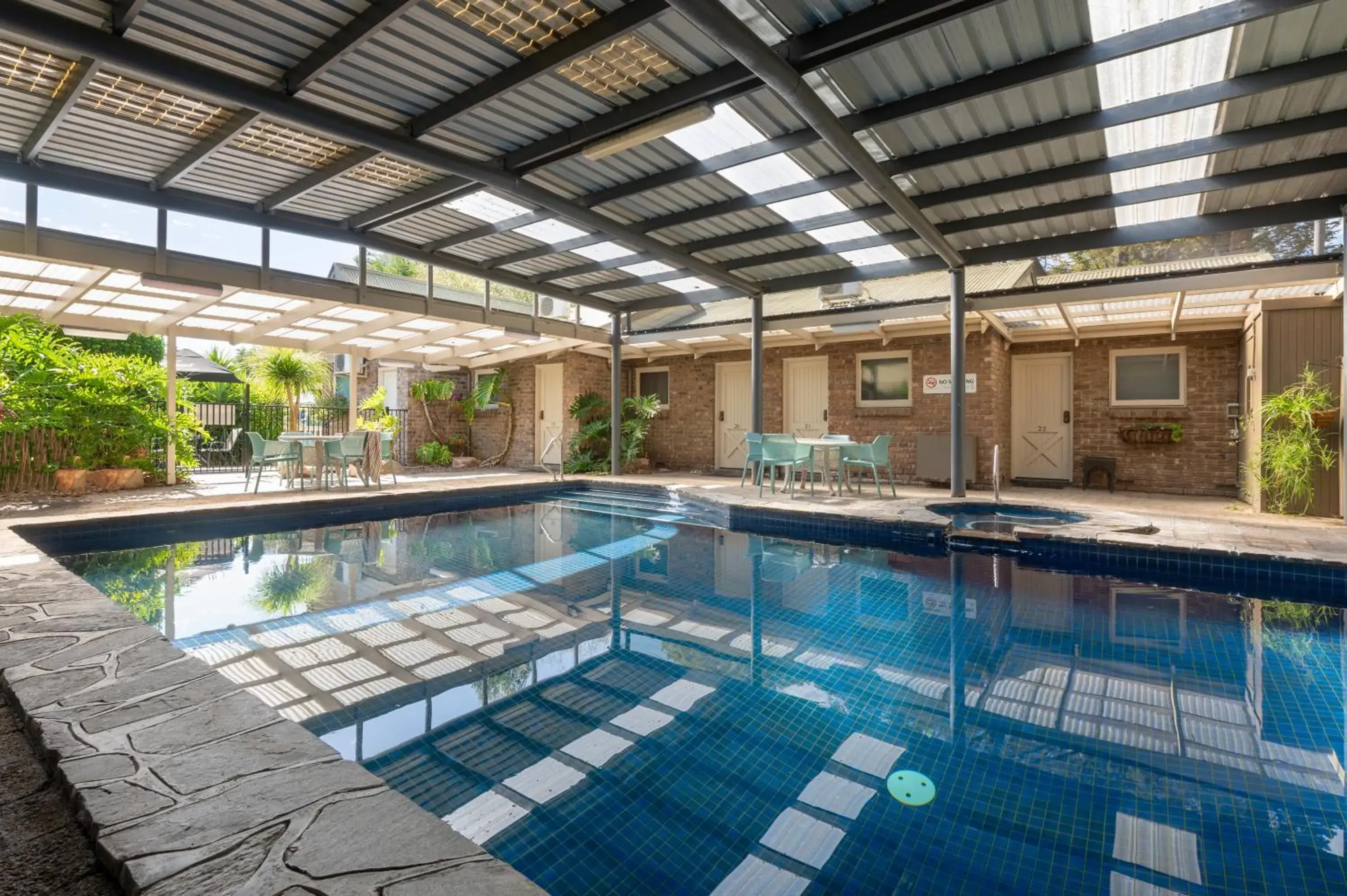Swimming pool in The Lodge by Manna Swimming pool in The Lodge by Manna