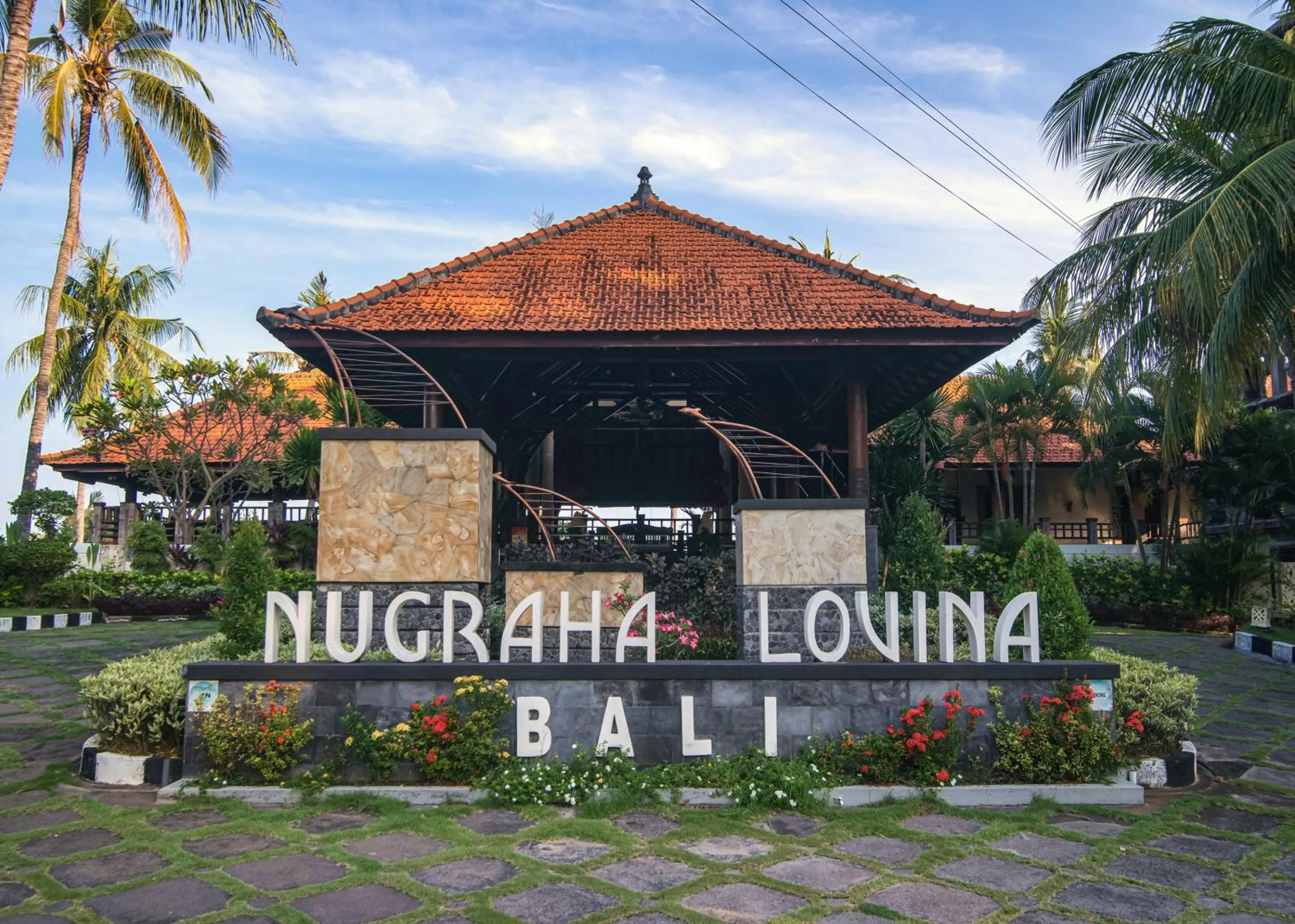 Property logo or sign in Nugraha Lovina Seaview Resort & Spa