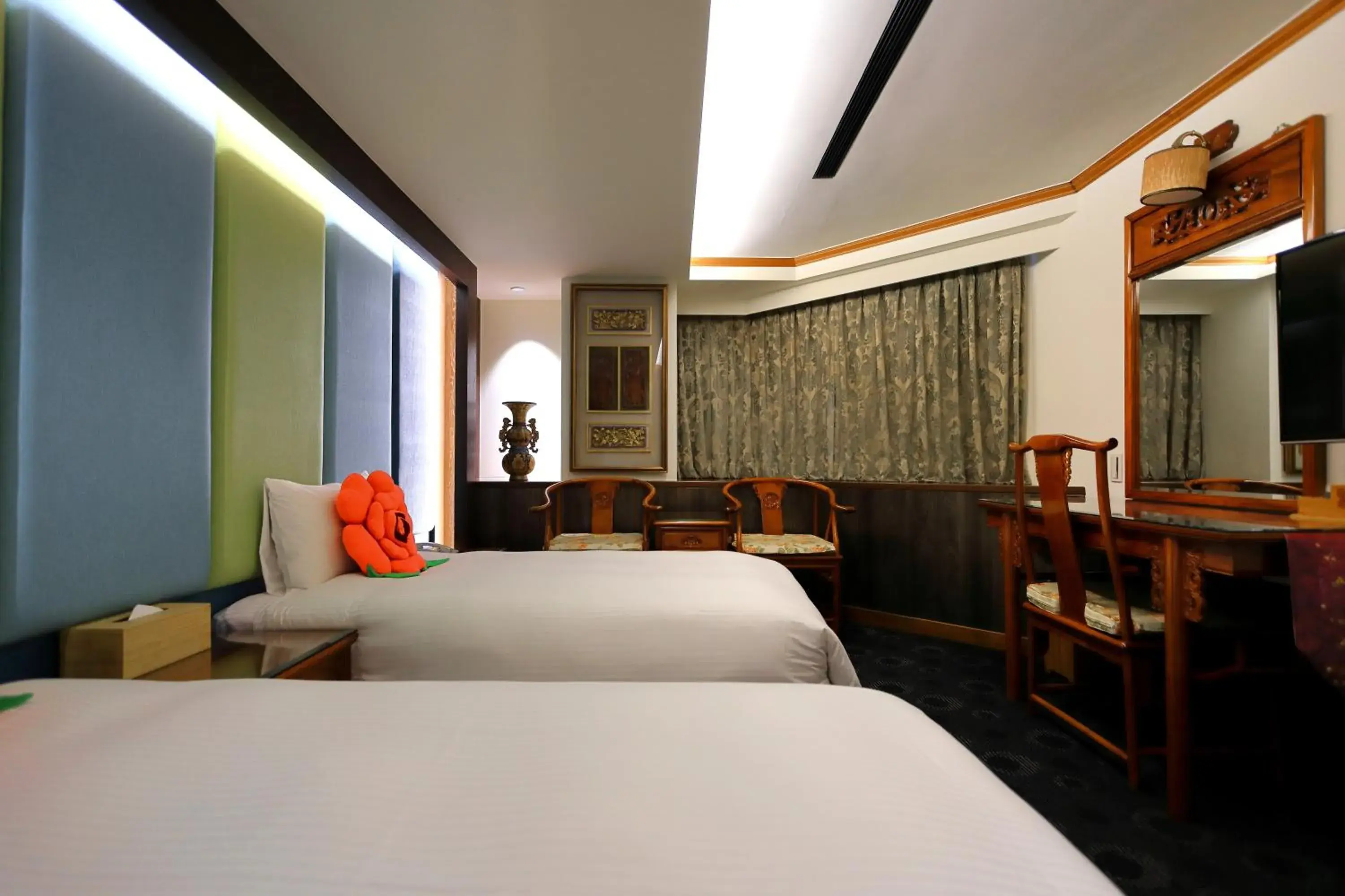 Bed in Han She Hotel Bed in Han She Hotel