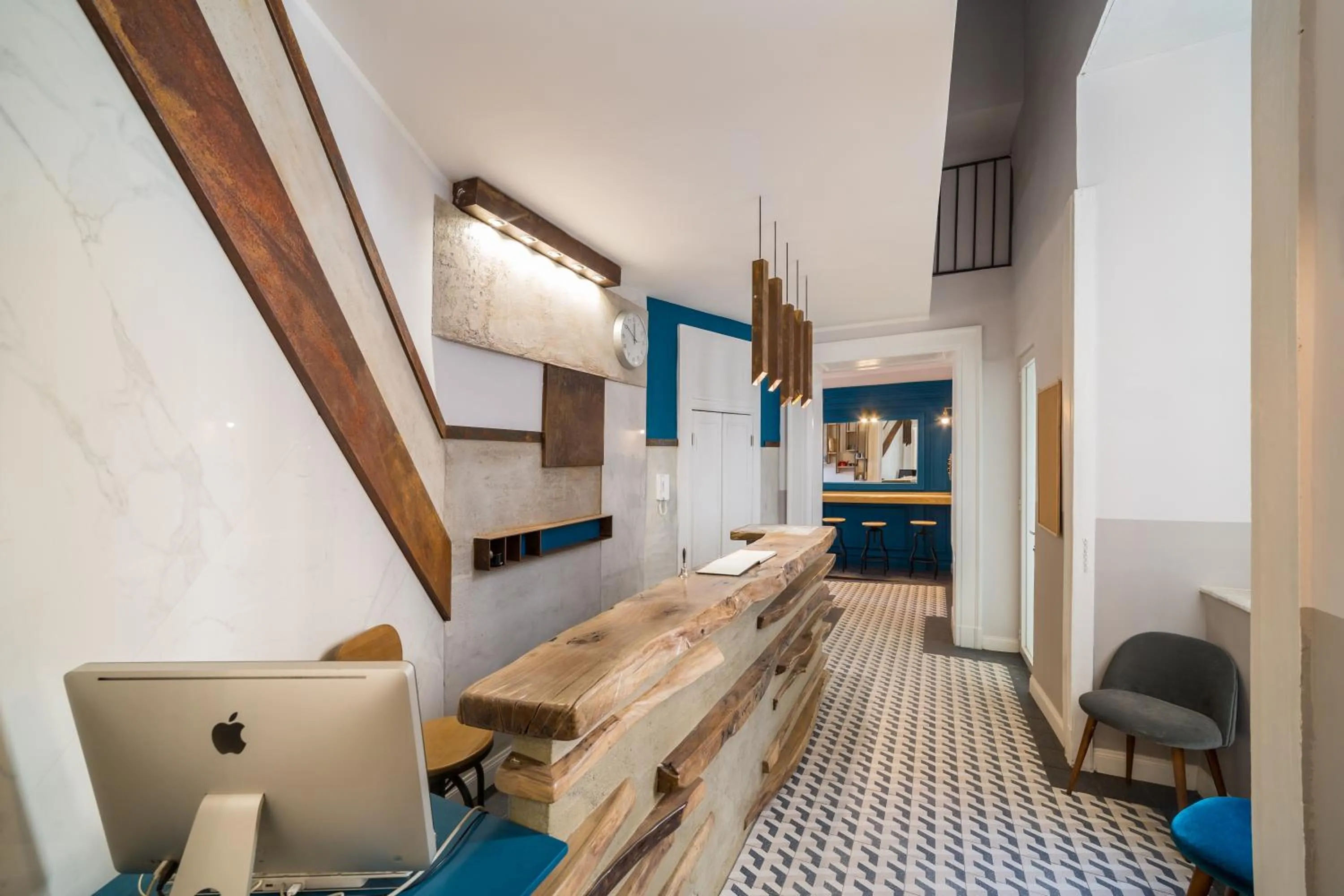 Lobby or reception, Bed in The Dante House by House In Naples