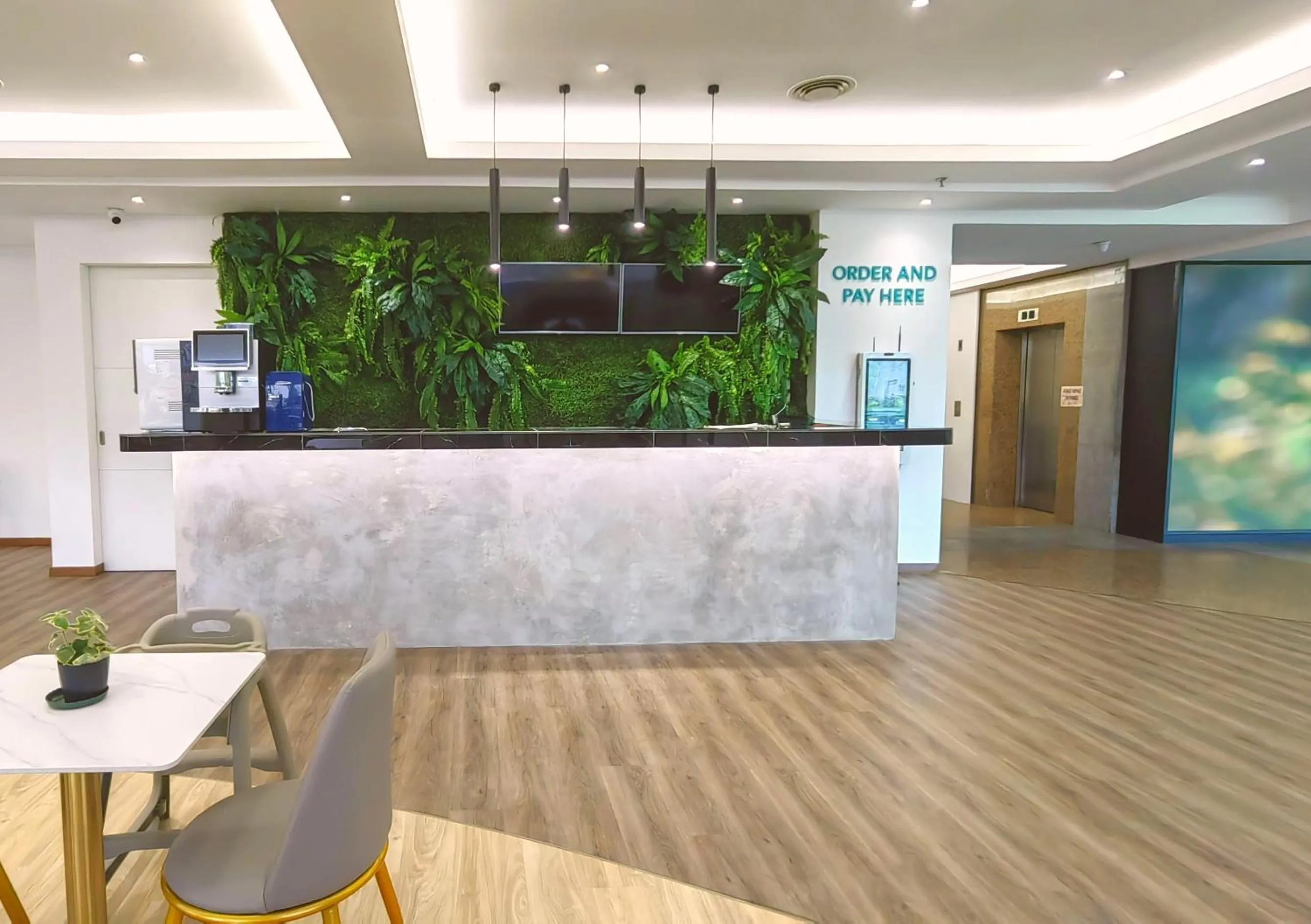 Dining area in Kuching Park Hotel