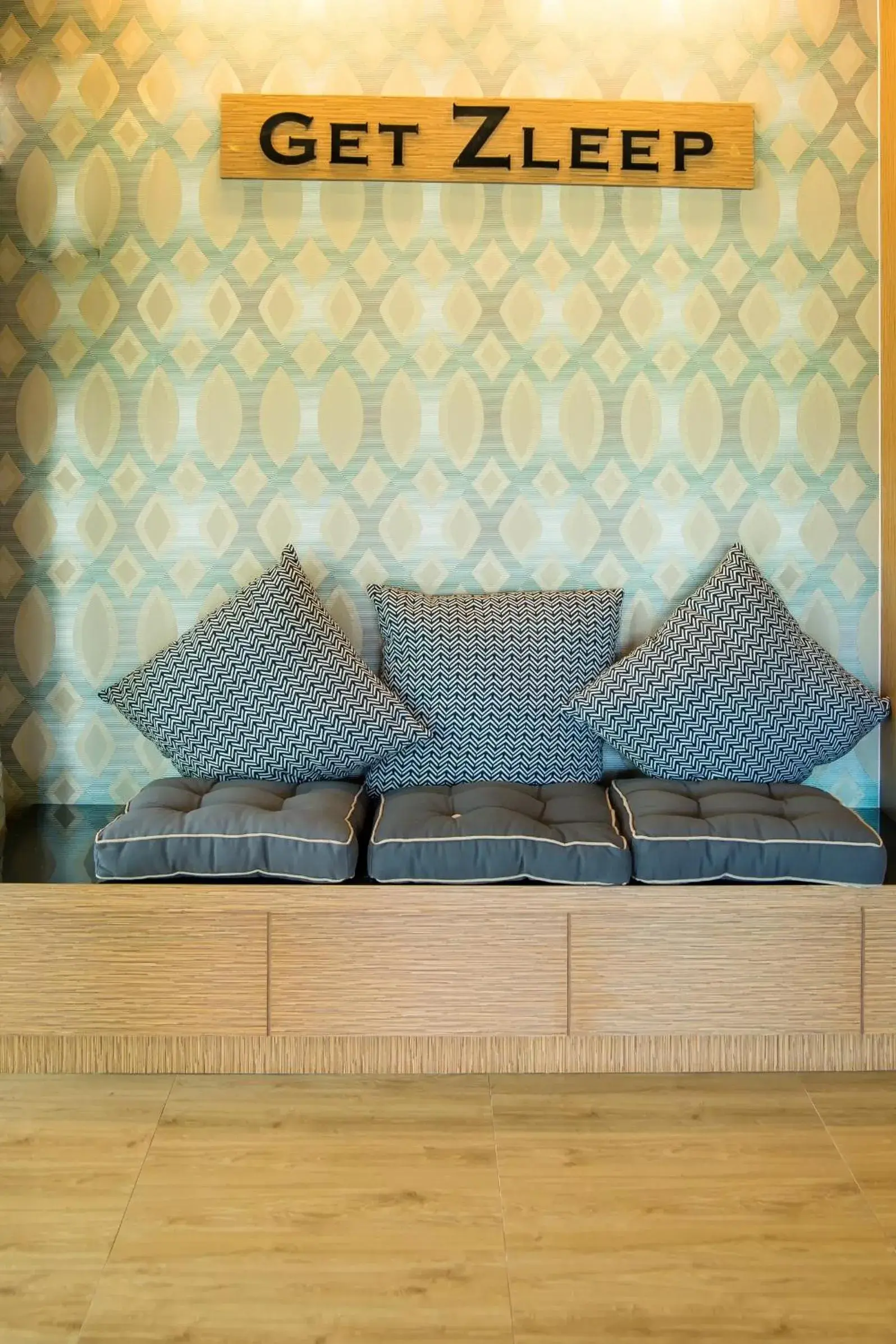 Living room in GetZleep House Sattahip Living room in GetZleep House Sattahip