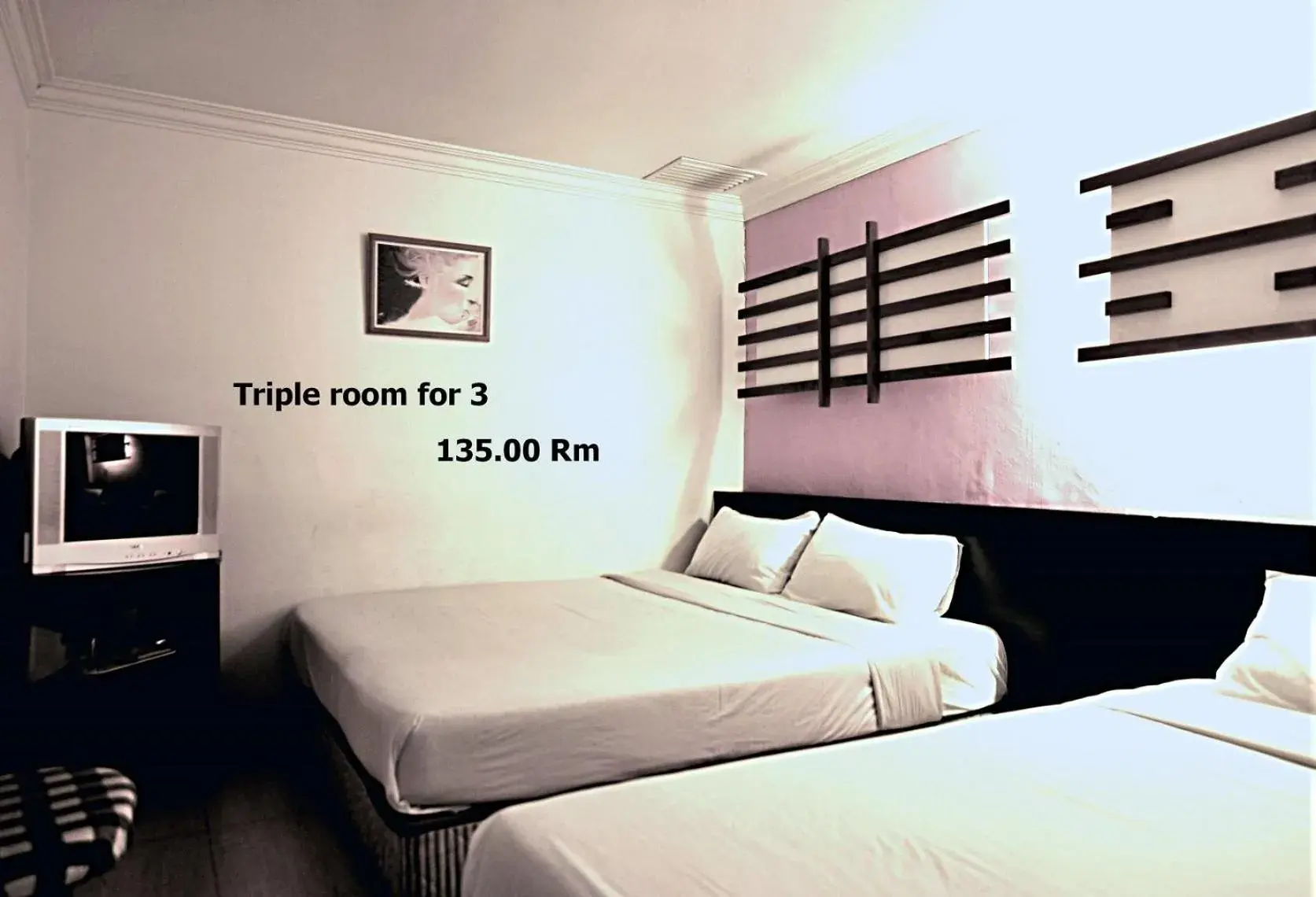 Bedroom, Bed in Hotel China Town 2 Bedroom, Bed in Hotel China Town 2