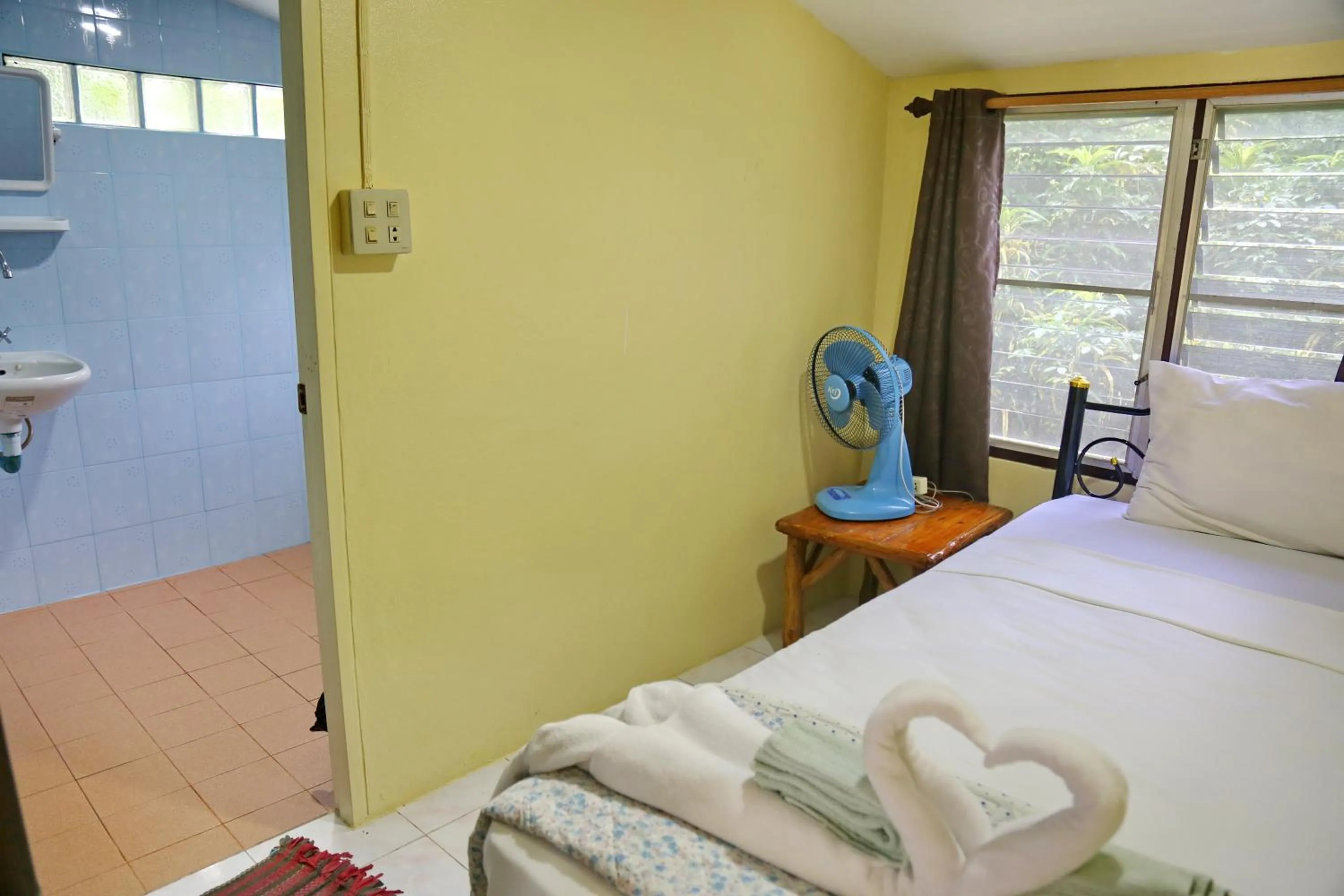 Bed in TP Hut Bungalows