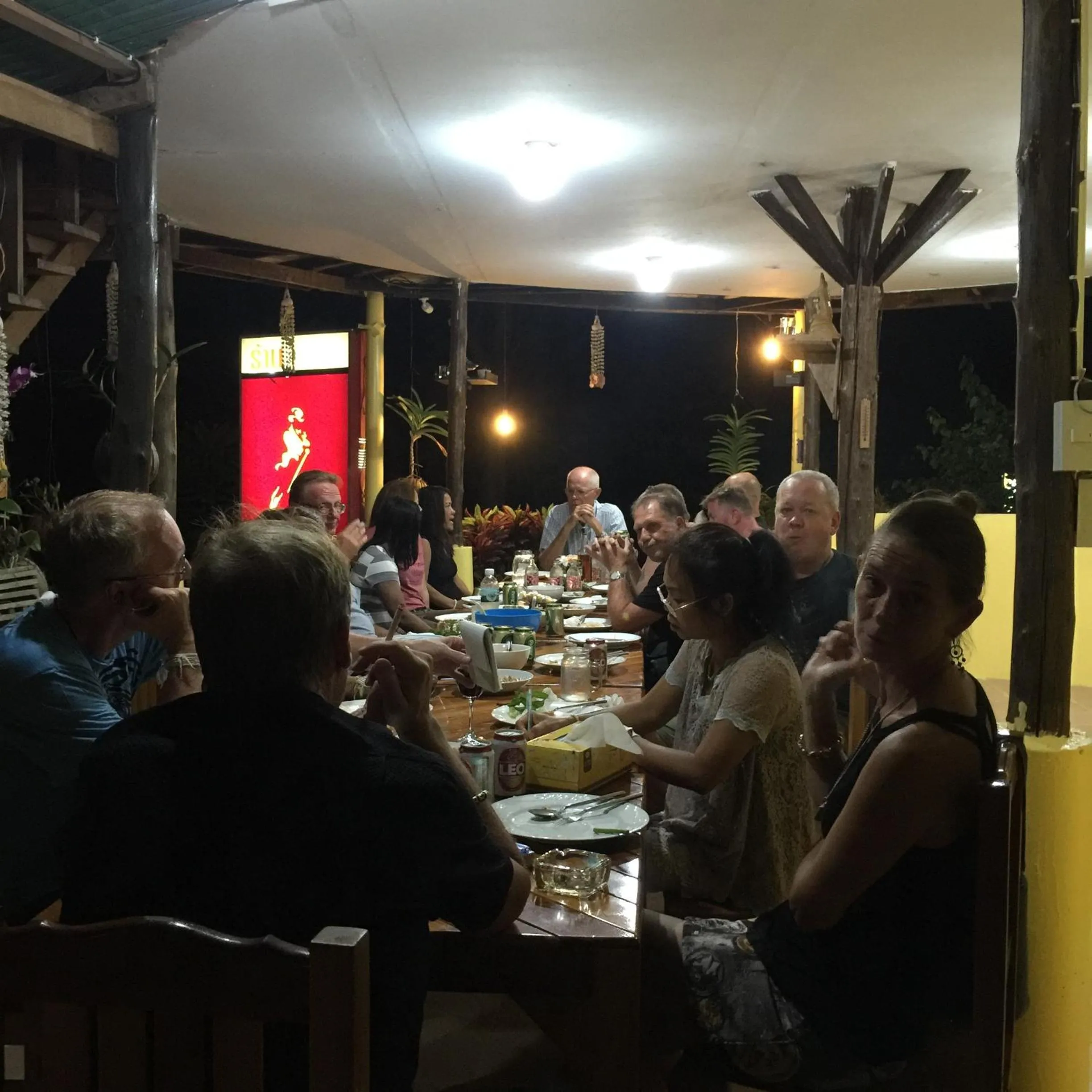 Dinner in TP Hut Bungalows