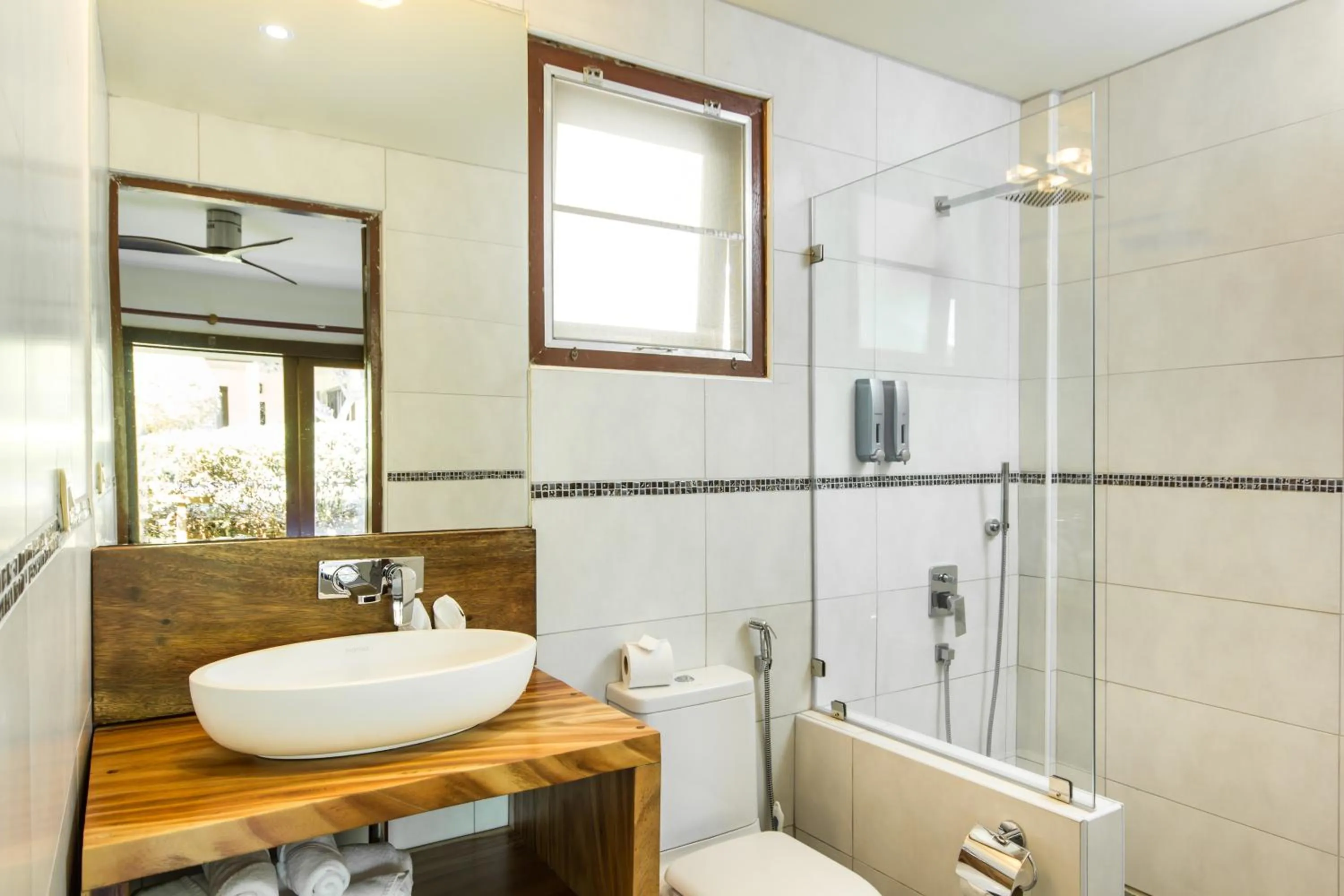 Toilet in Idyllic Samui Beach Villa Resort