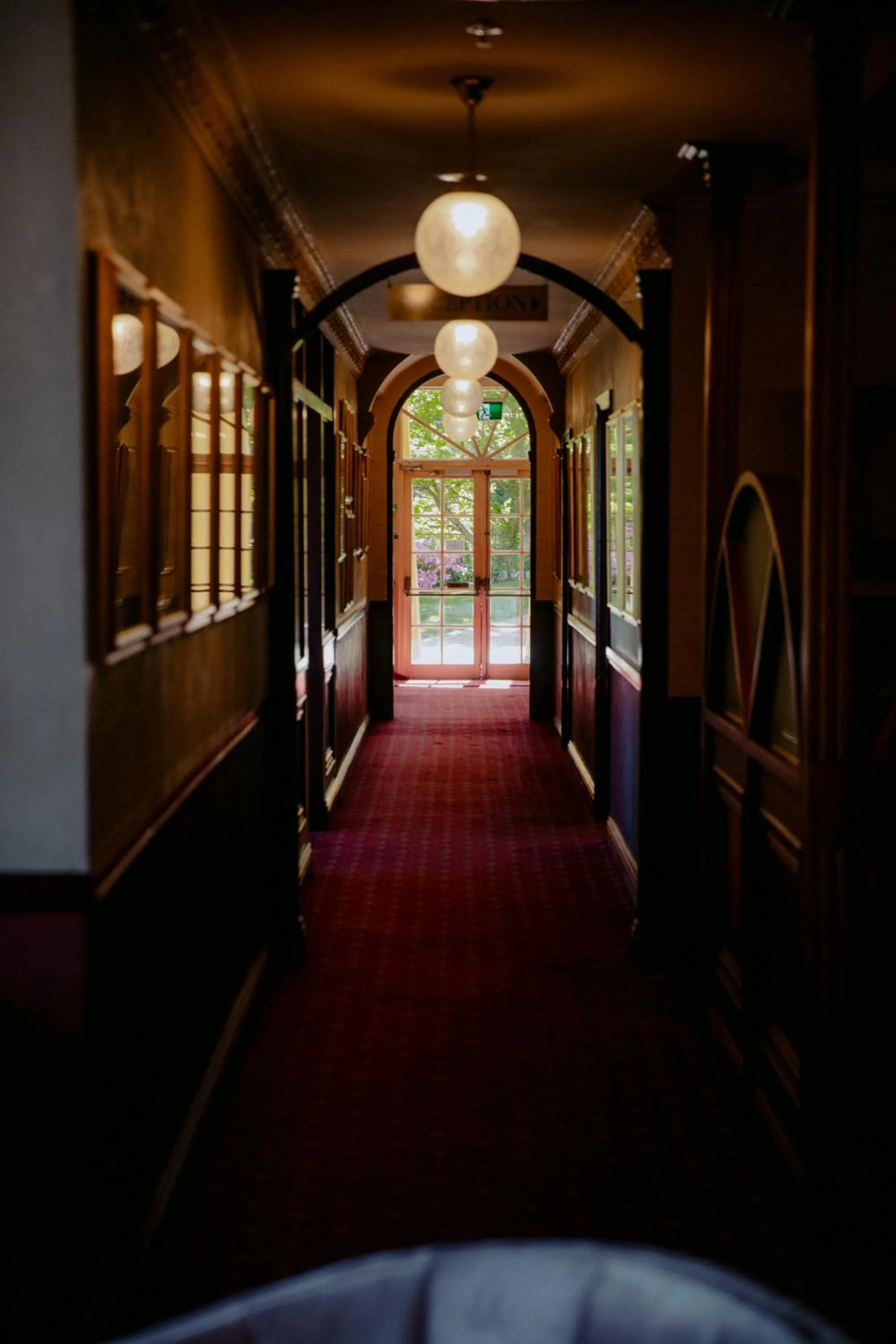 Decorative detail in Mountain Heritage Hotel