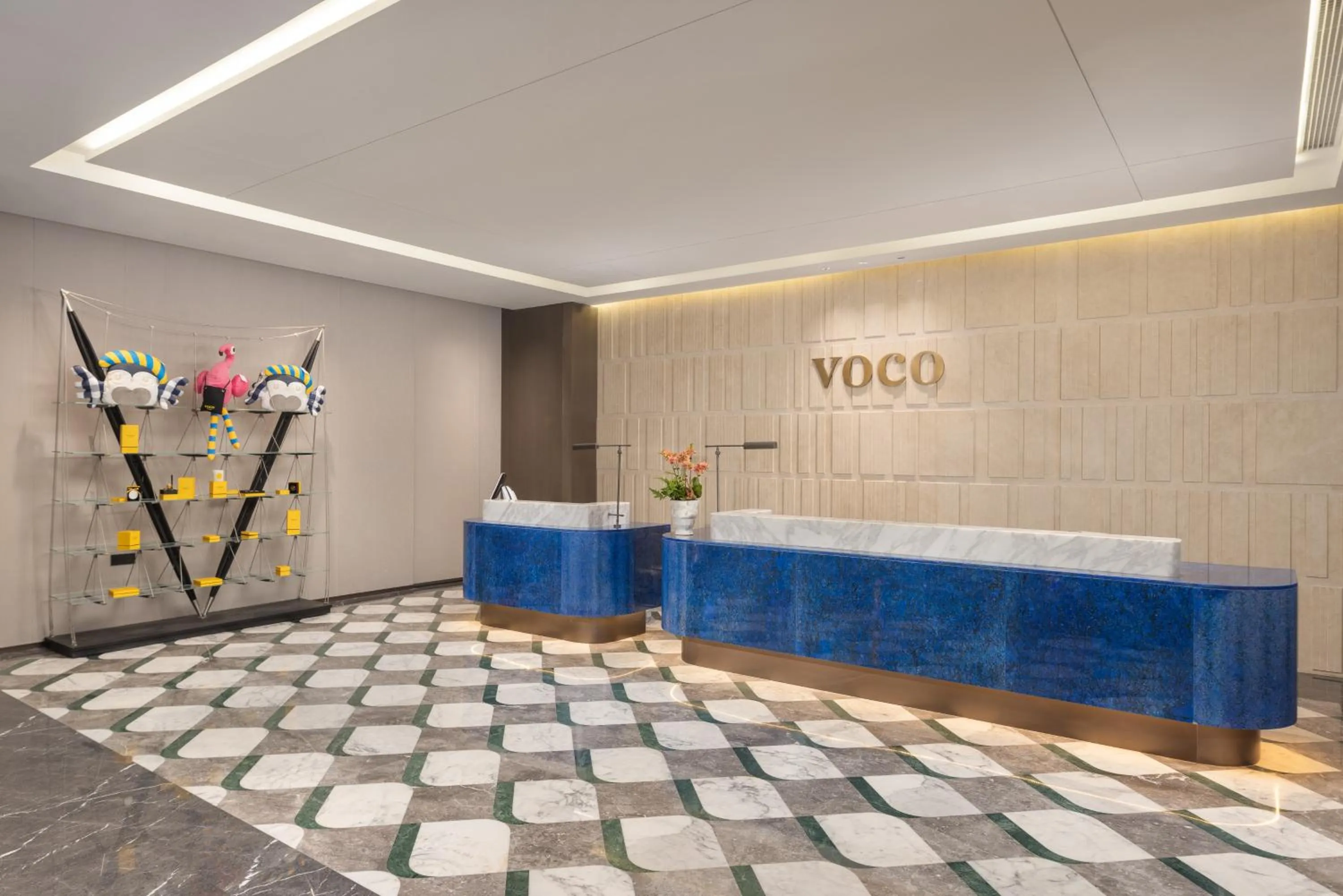 Lobby or reception in voco Suzhou Guanqian Street by IHG