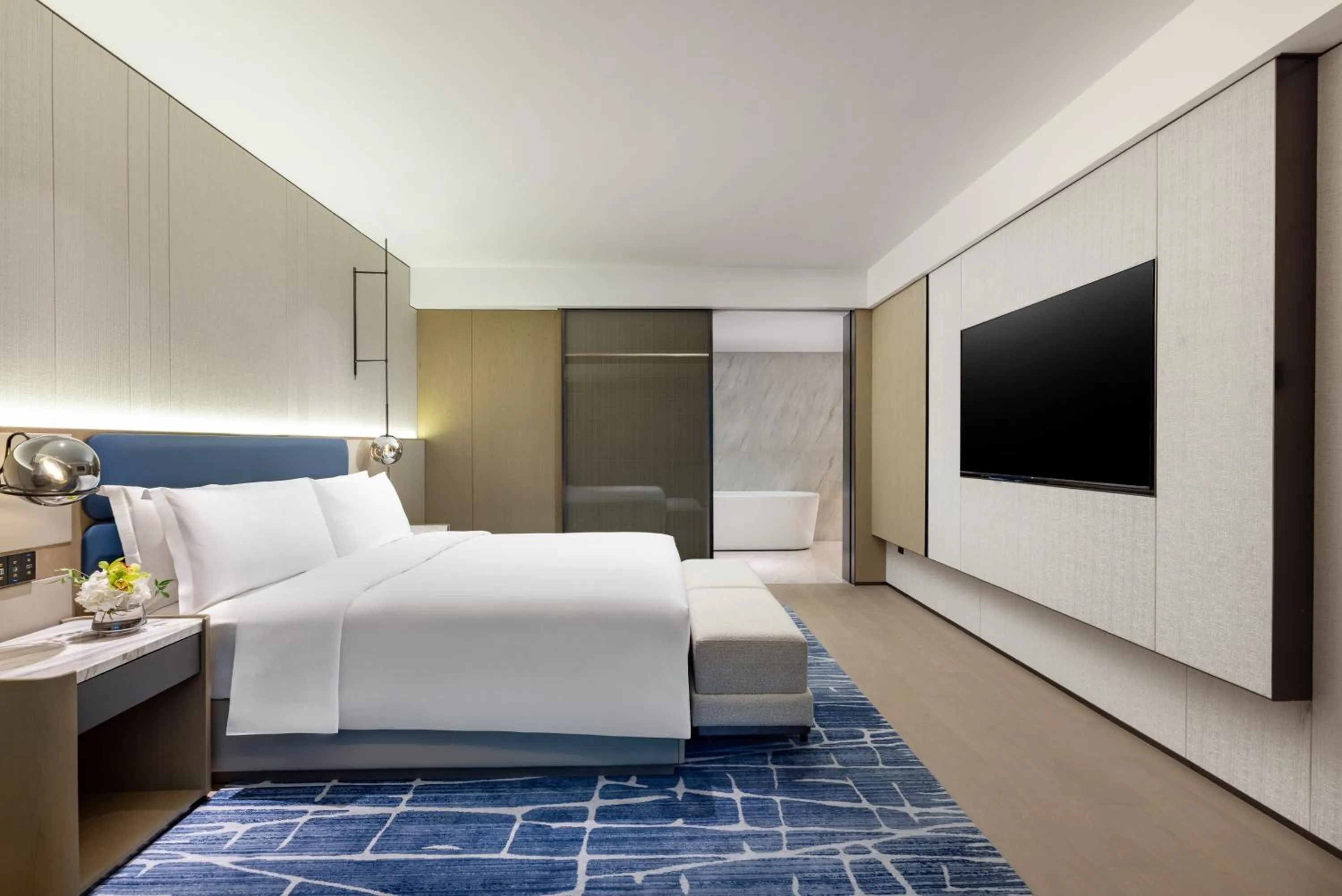 Bed in voco Suzhou Guanqian Street by IHG