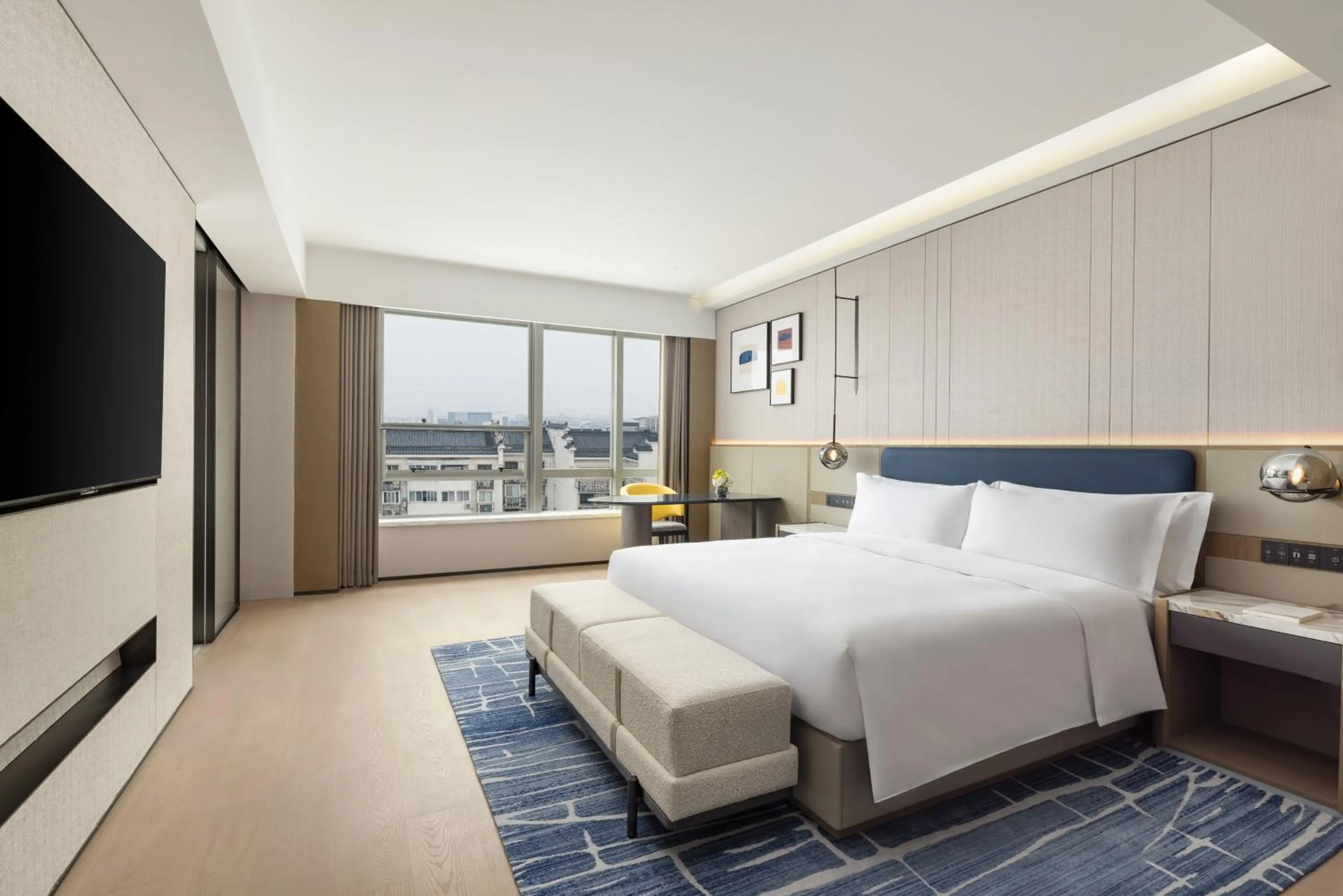 Bed in voco Suzhou Guanqian Street by IHG