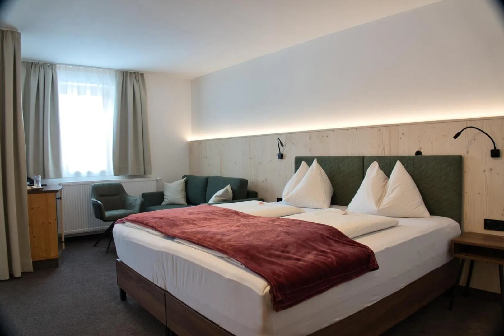 Bed in Hotel Malteinerhof