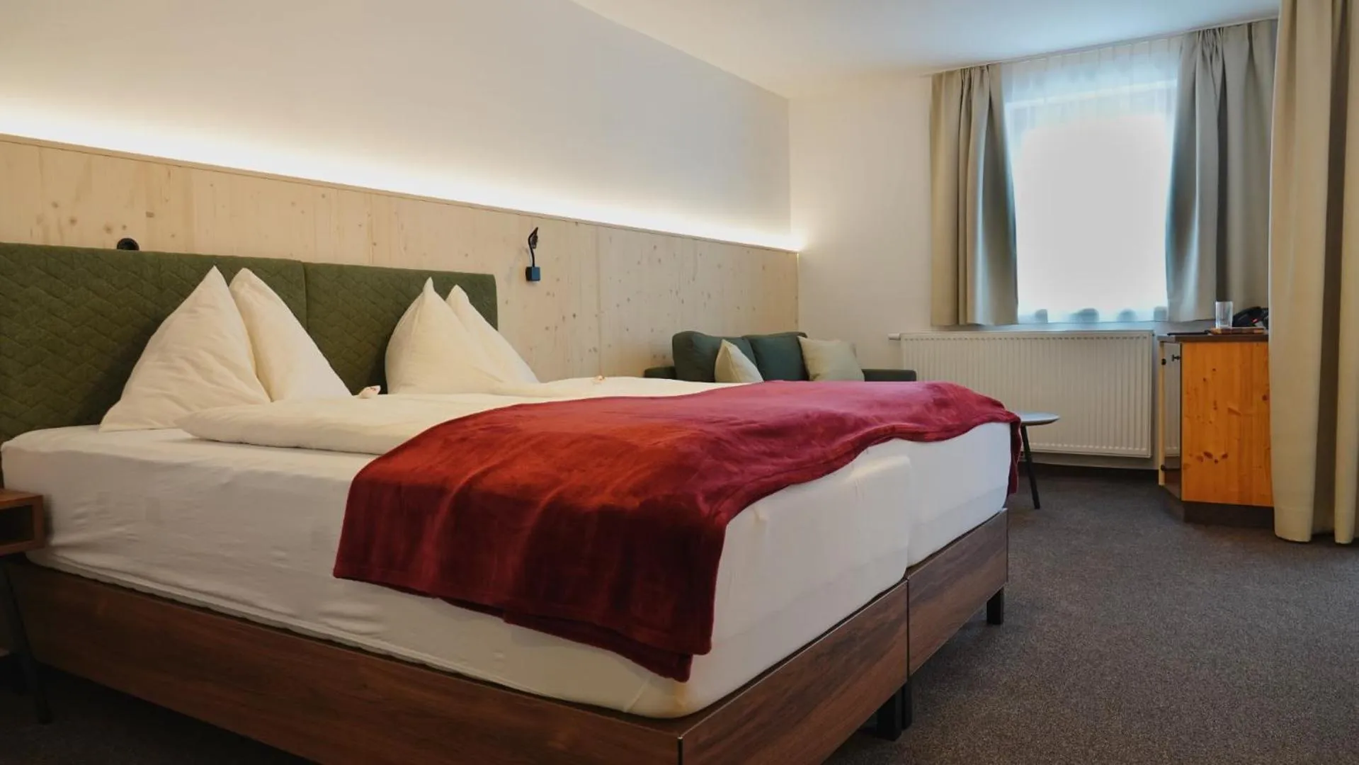 Bed in Hotel Malteinerhof