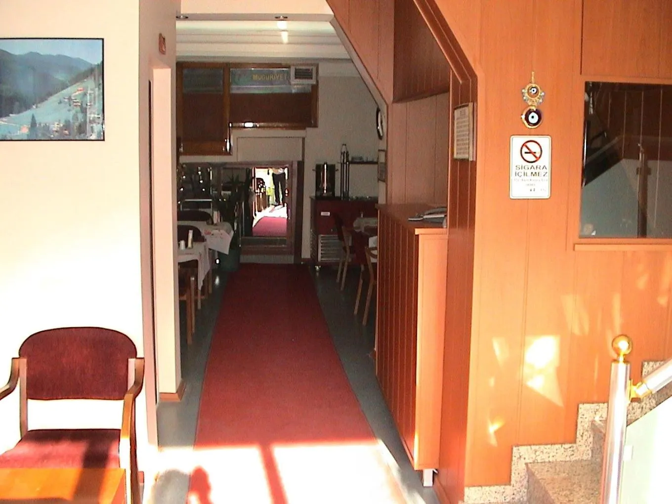 Lobby or reception in Cagri Hotel