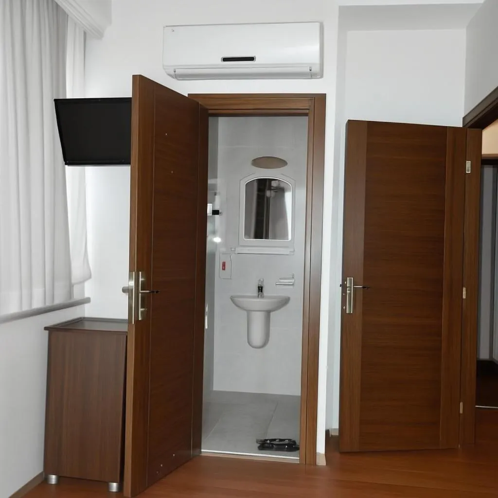 Bathroom in Cagri Hotel