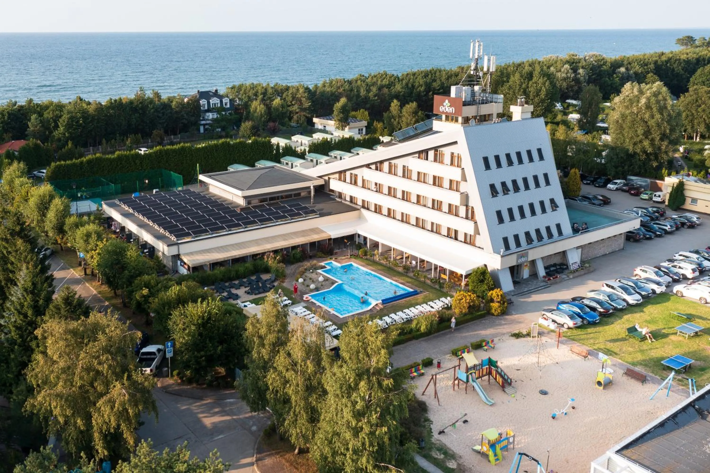 Property building in Domki Holenderskie Eden Resort & Spa