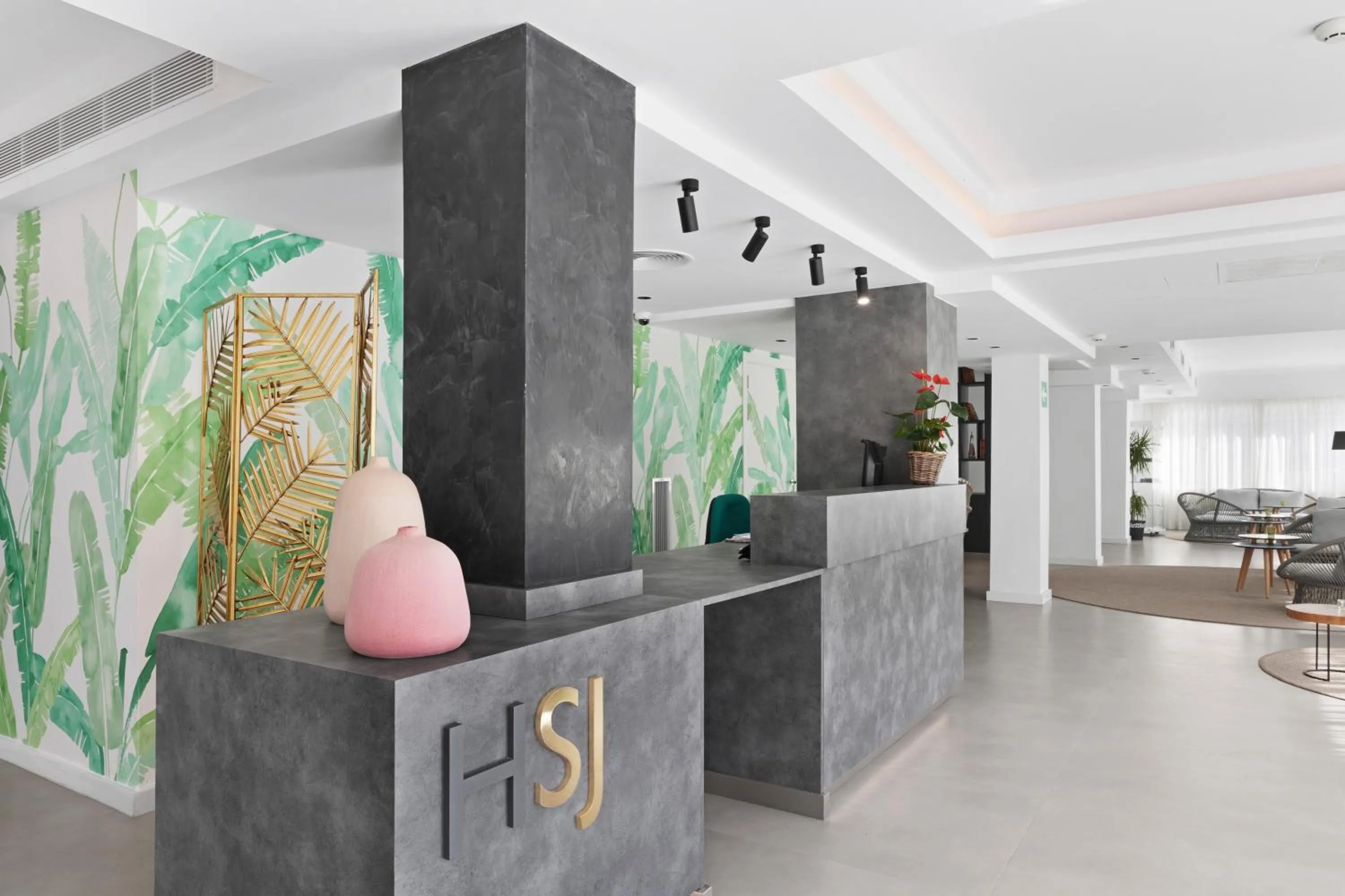 Lobby or reception in Hotel Sant Jordi