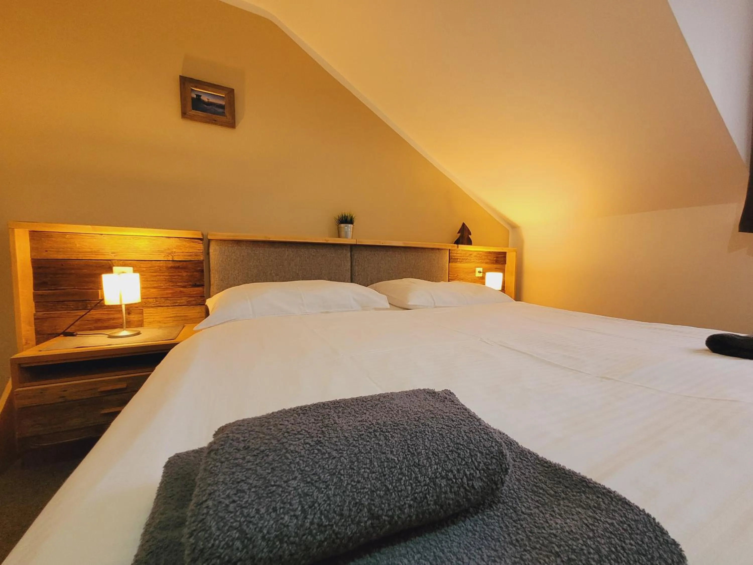 Bed in Hotel STARÝ MLÝN