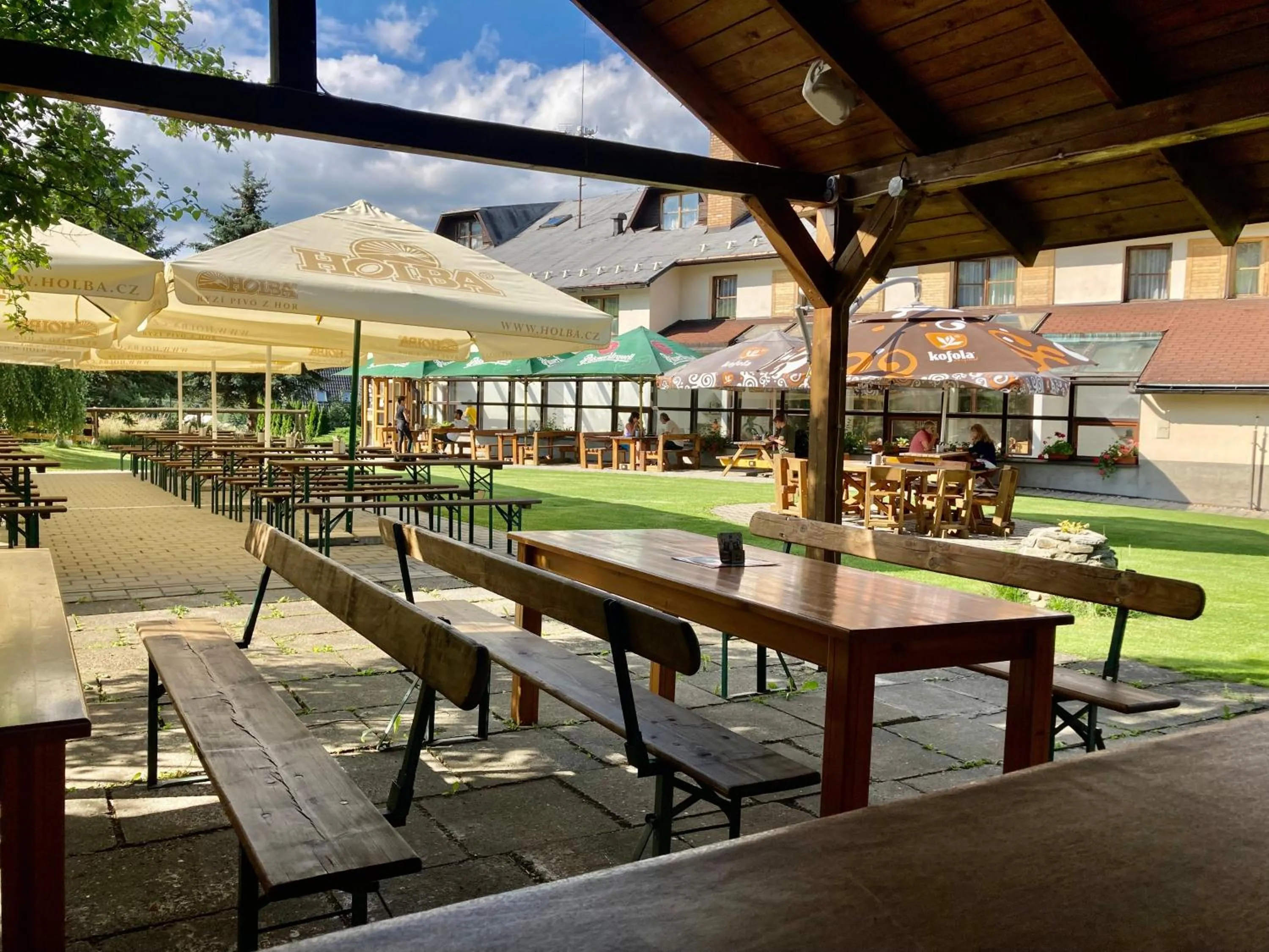 BBQ facilities in Hotel STARÝ MLÝN