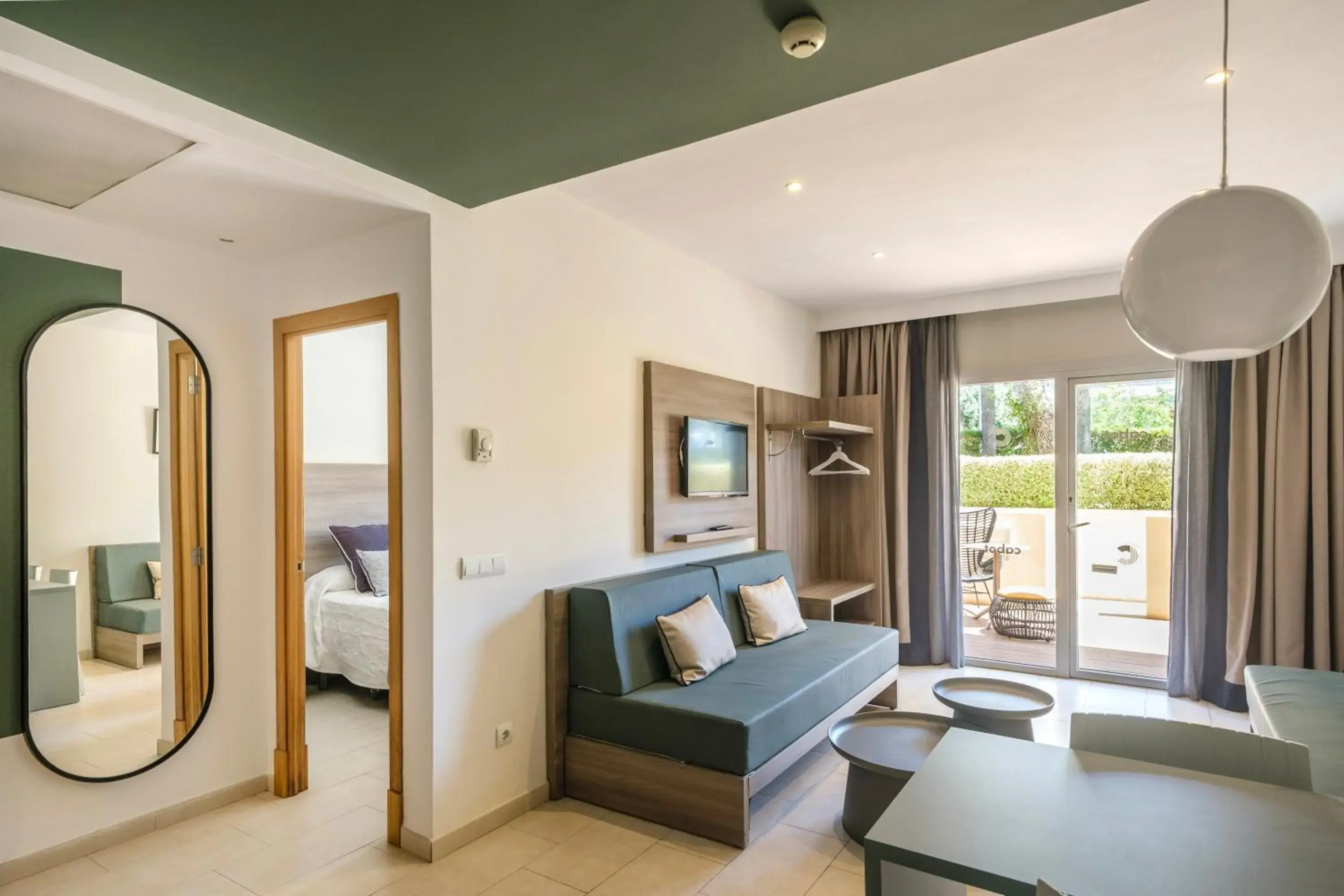 Living room, Bed in Cabot Tres Torres Apartamentos Living room, Bed in Cabot Tres Torres Apartamentos