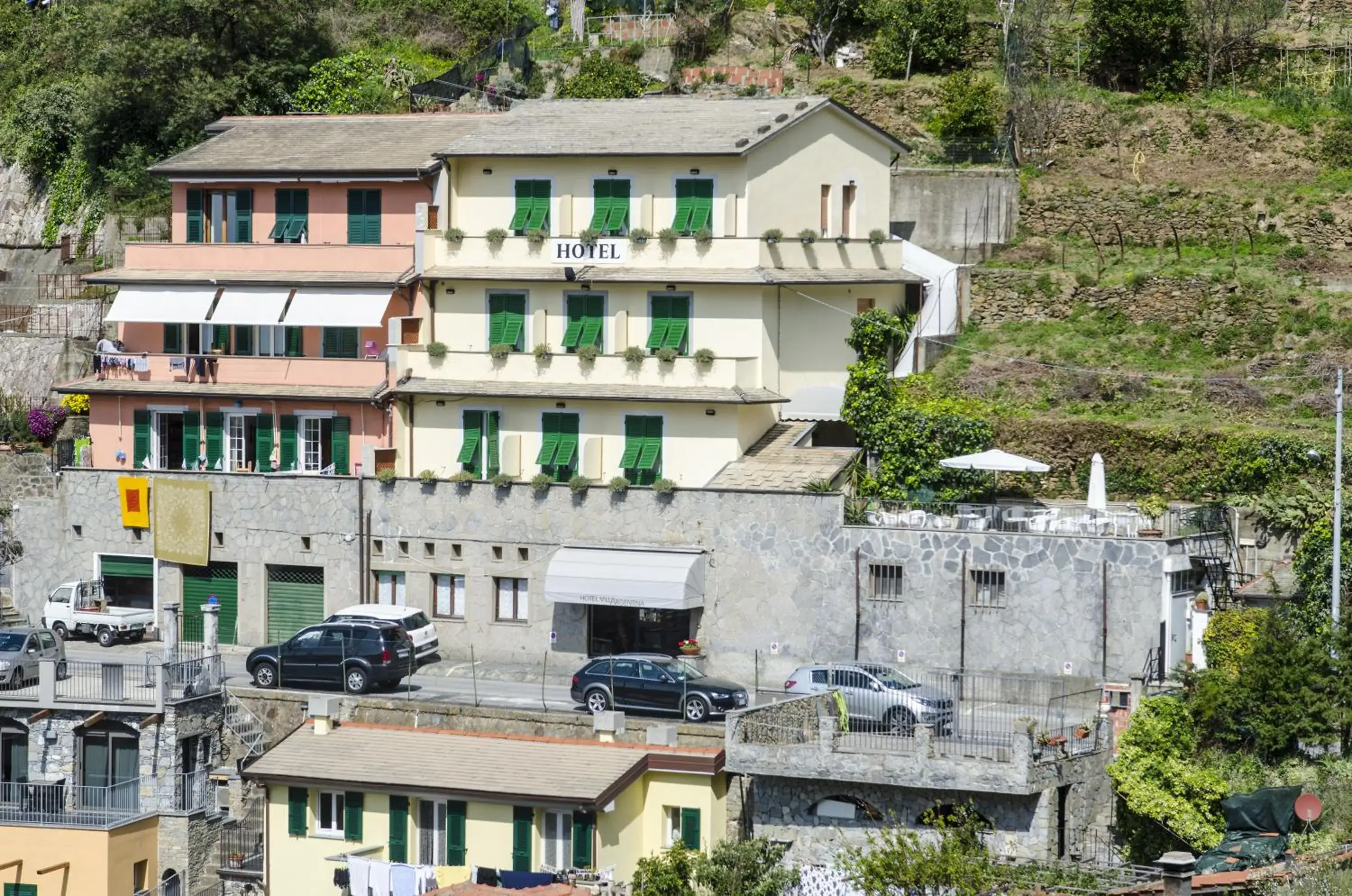 Property building in Hotel Villa Argentina Property building in Hotel Villa Argentina