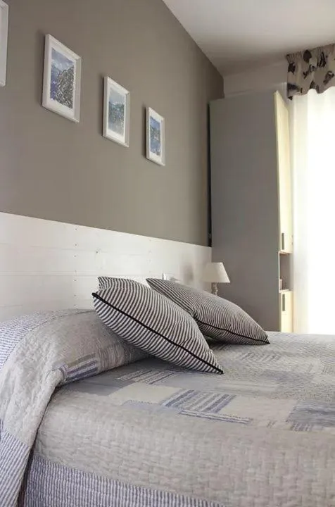 Bed in Hotel Villa Argentina