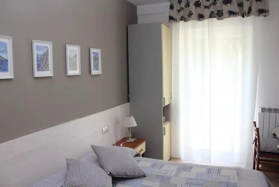 Bed in Hotel Villa Argentina