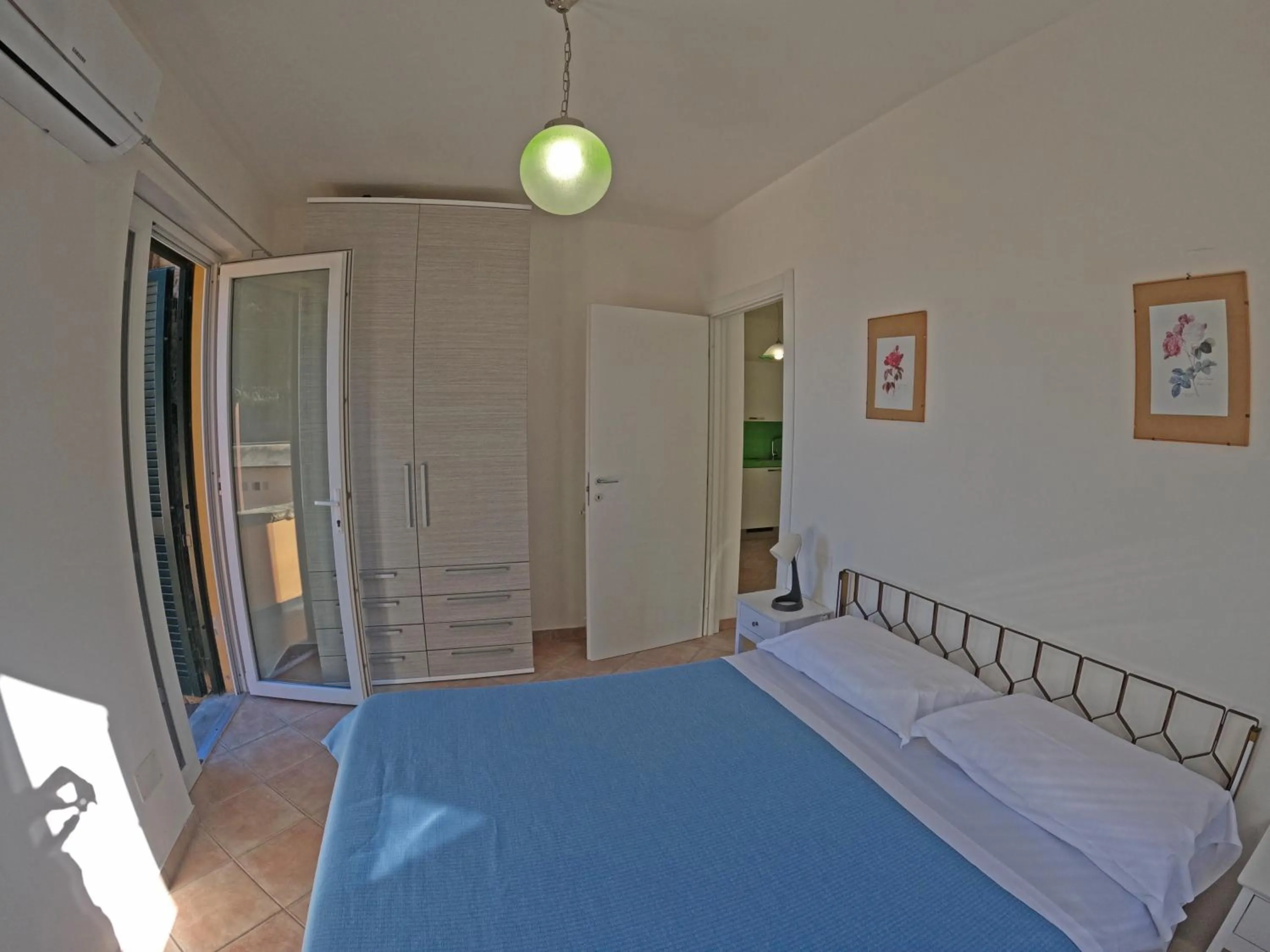 Bed in Hotel Villa Argentina