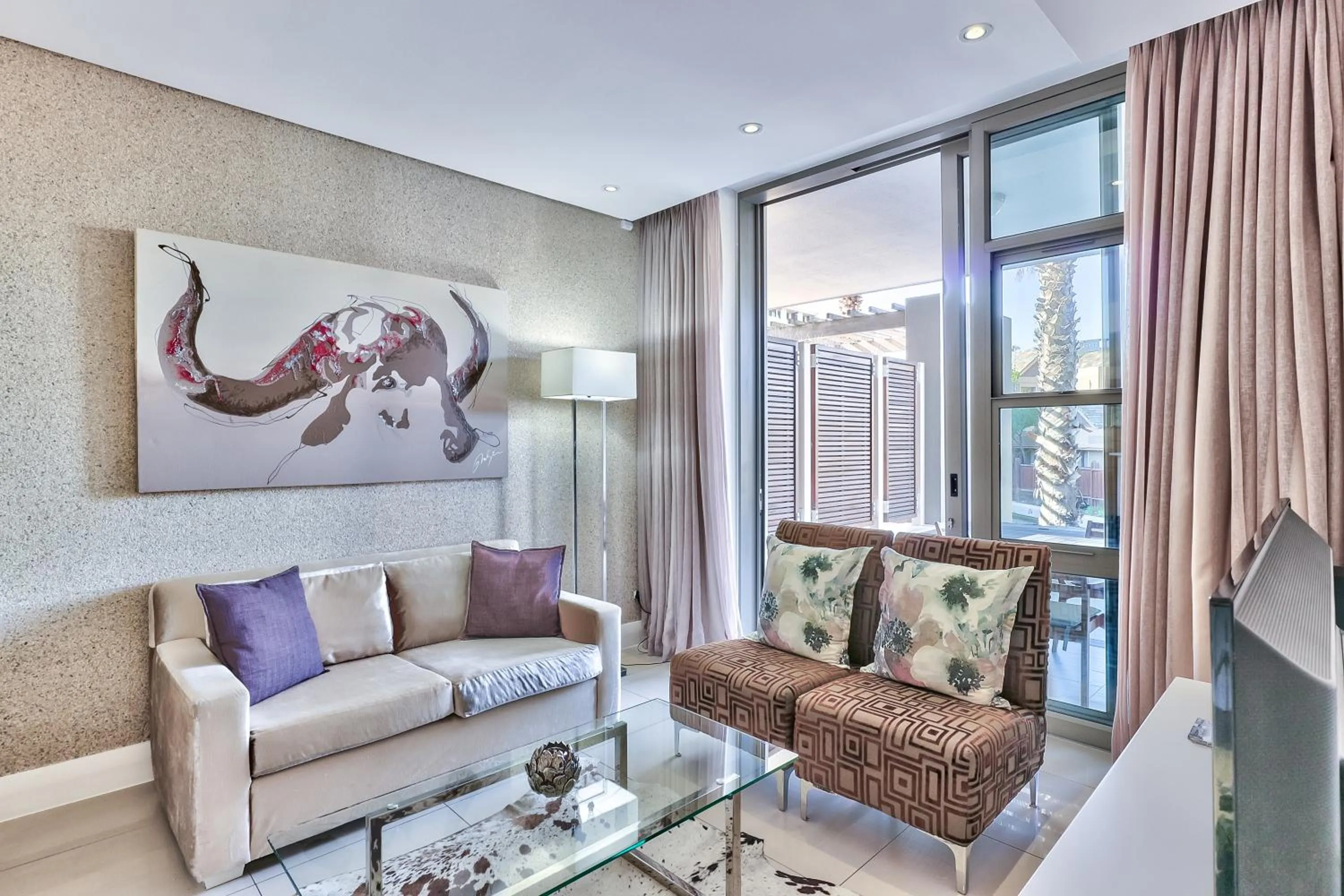 Living room in Lawhill Luxury Apartments - V & A Waterfront