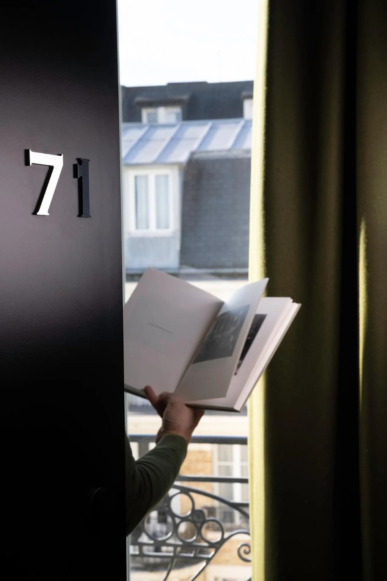 Decorative detail in Hôtel La Conversation