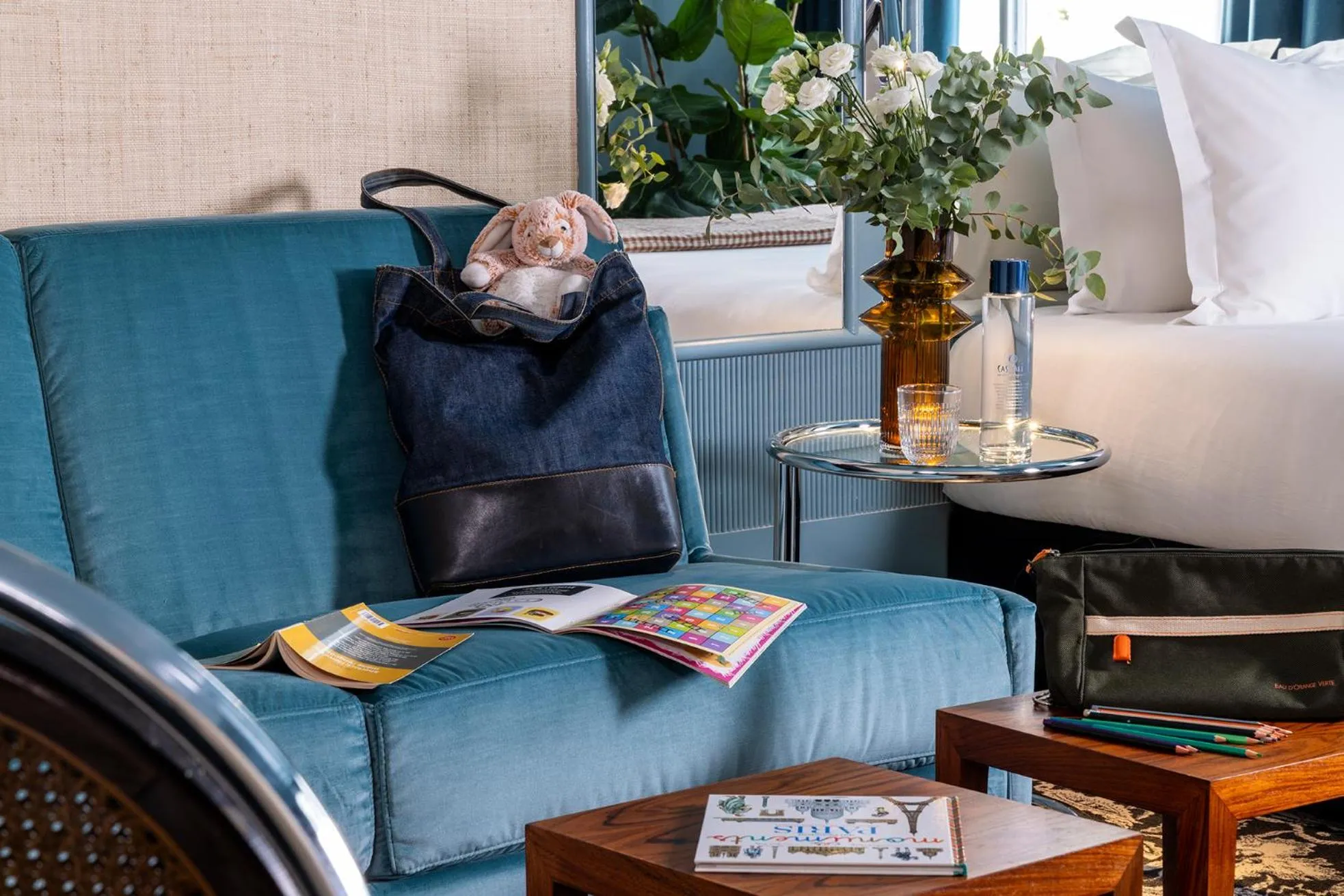 Living room in Hôtel La Conversation