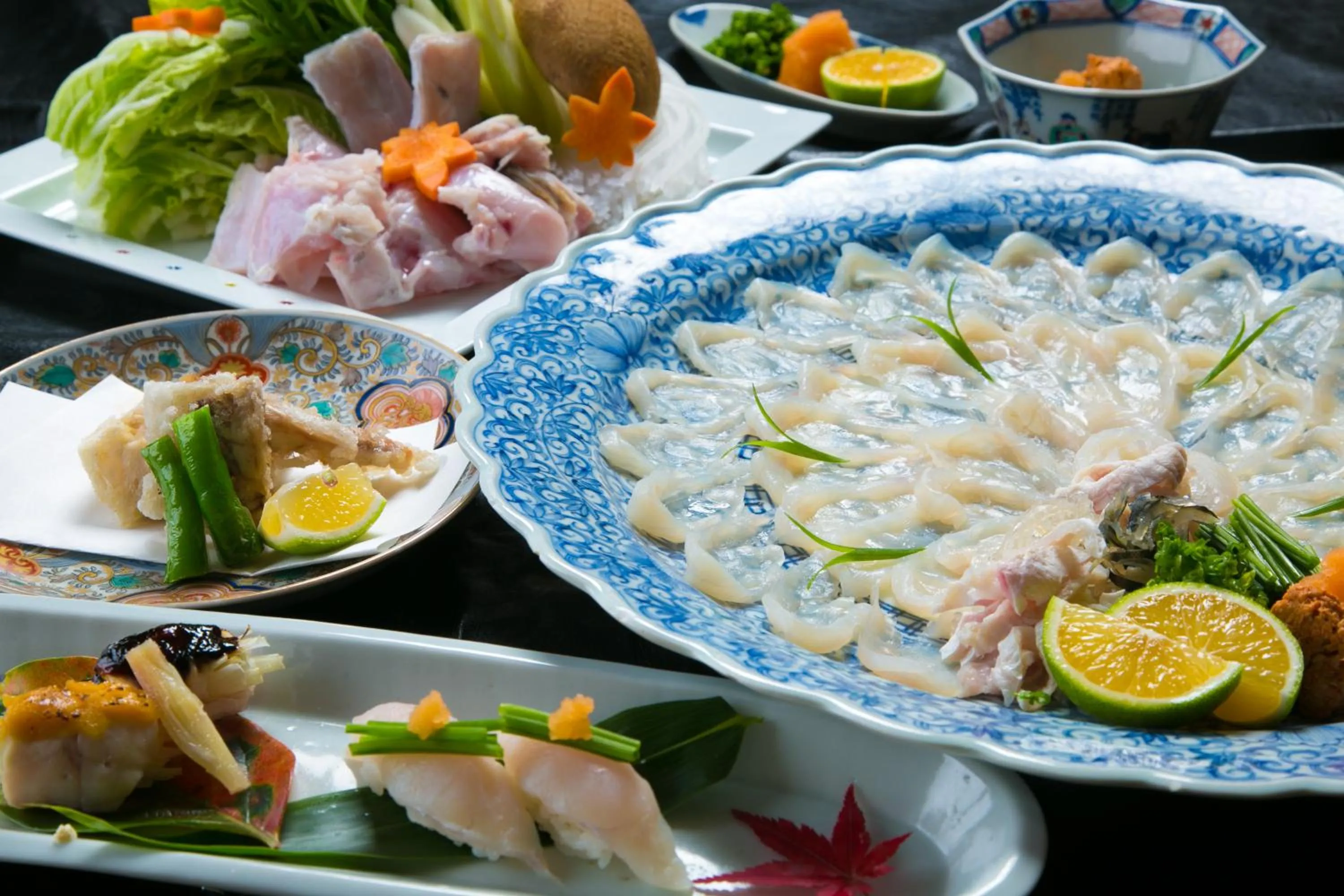 Food close-up in Ikkoten