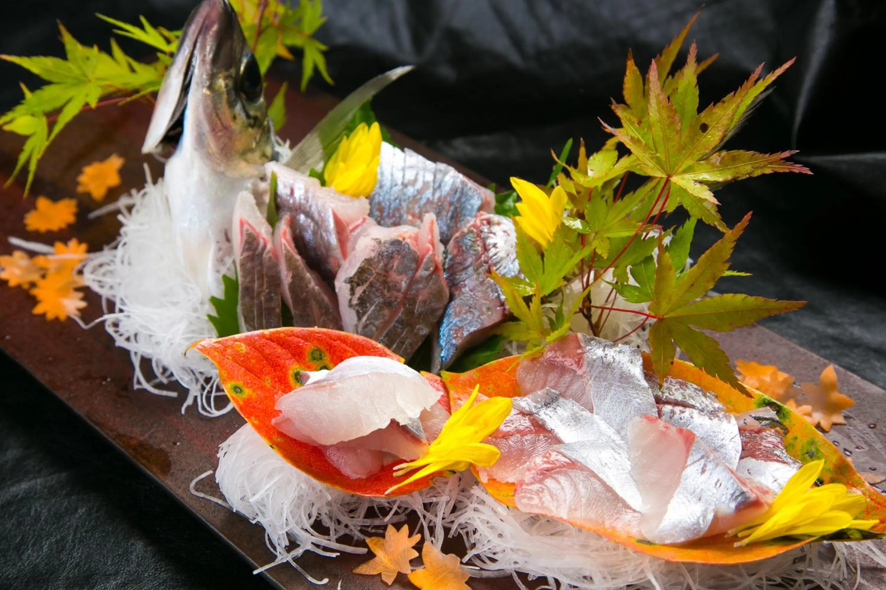 Food close-up in Ikkoten