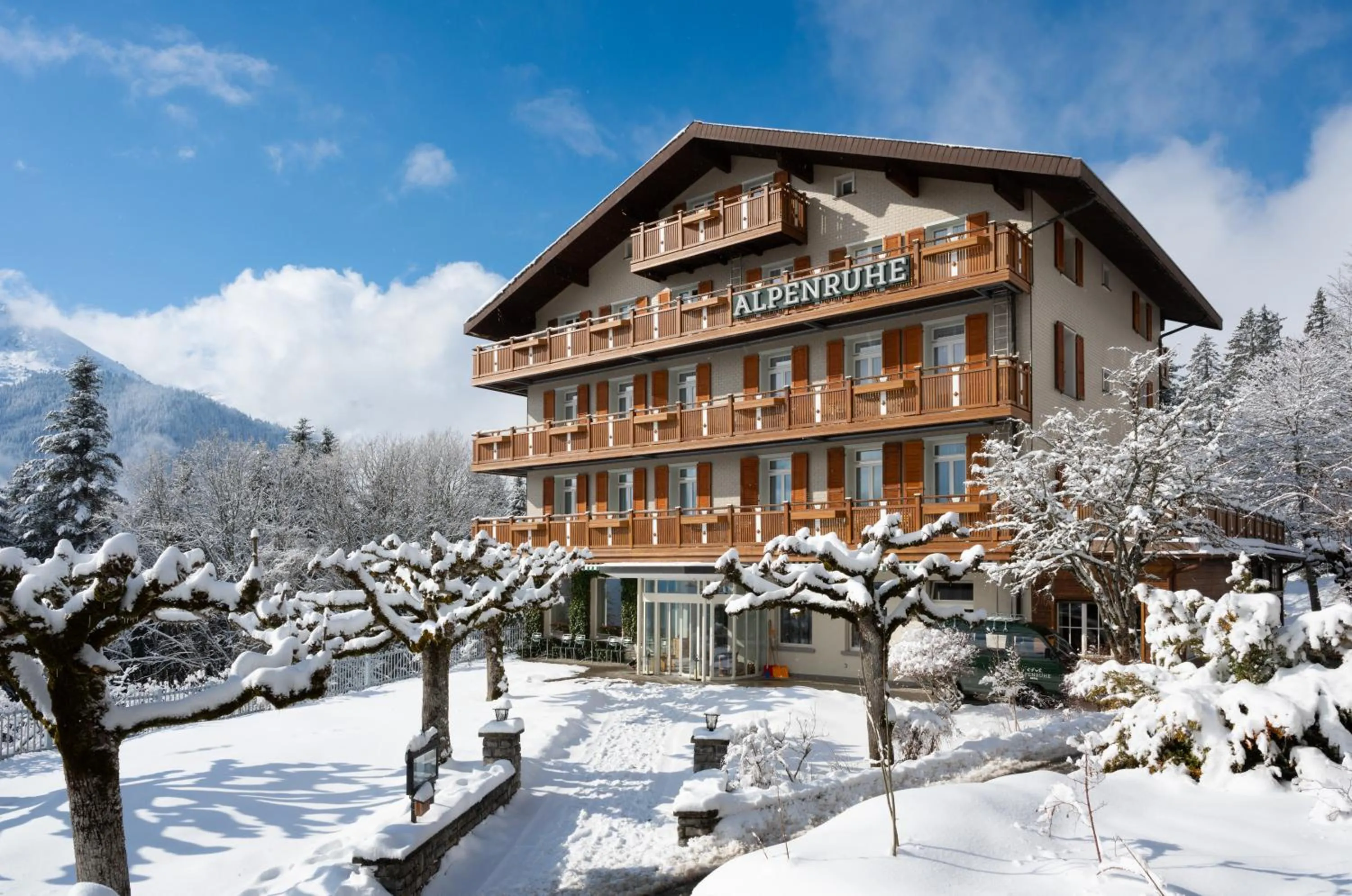 Property building in Hotel Alpenruhe - Vintage Design Hotel