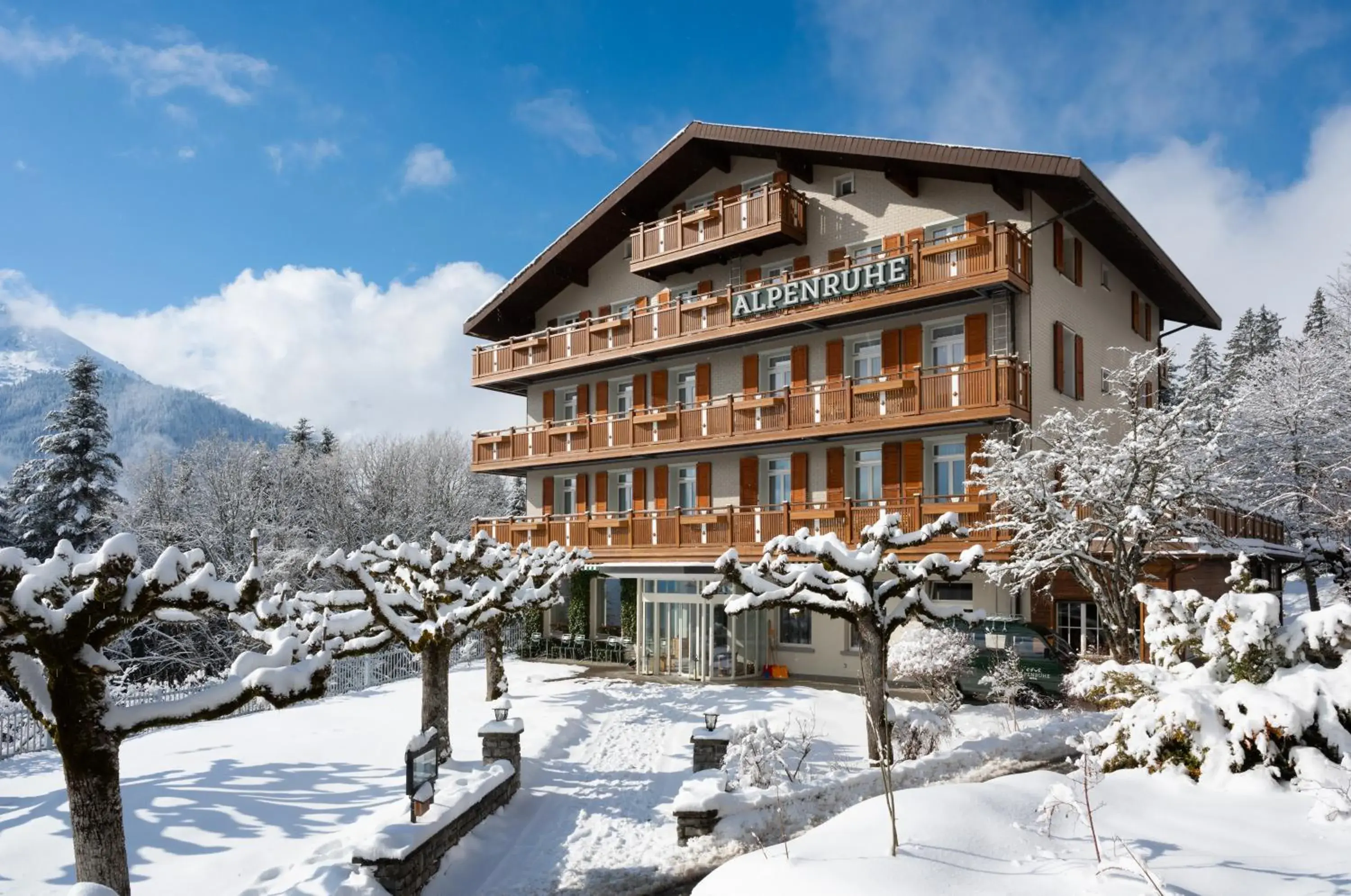 Property building in Hotel Alpenruhe - Vintage Design Hotel Property building in Hotel Alpenruhe - Vintage Design Hotel