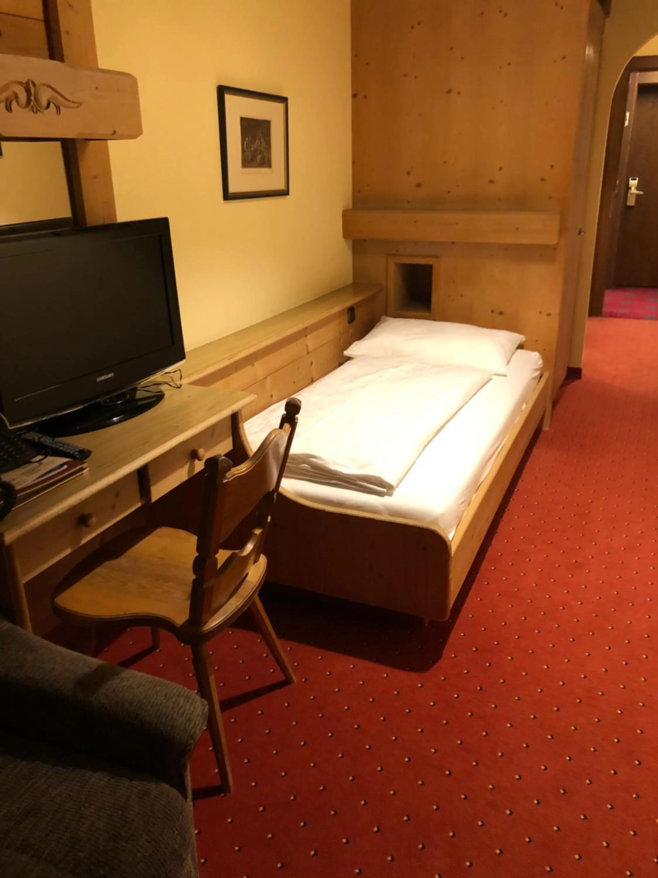 Photo of the whole room, Bed in Landhotel Strasserwirt