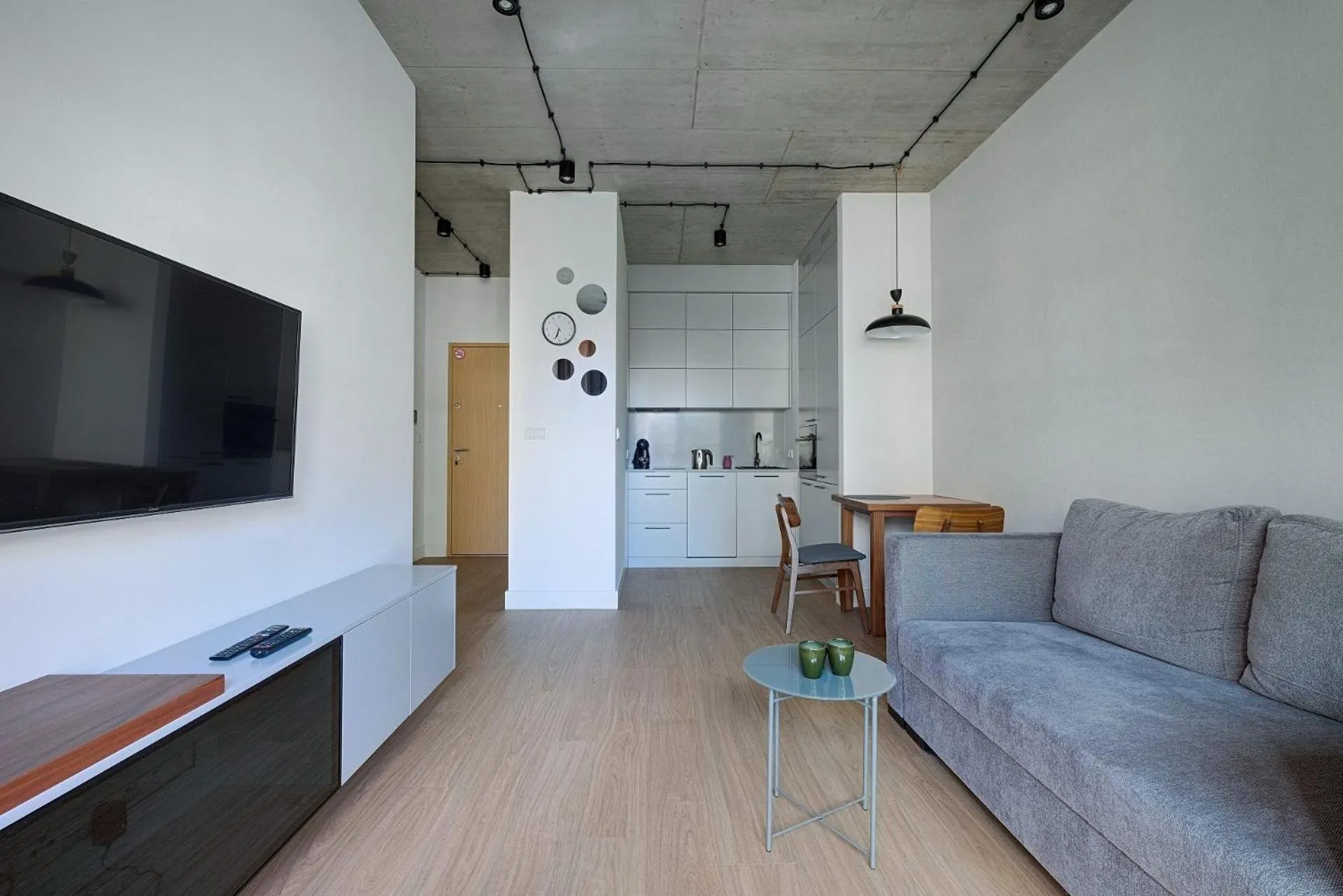 Living room in ApartHotel Kolejowa Apartamenty