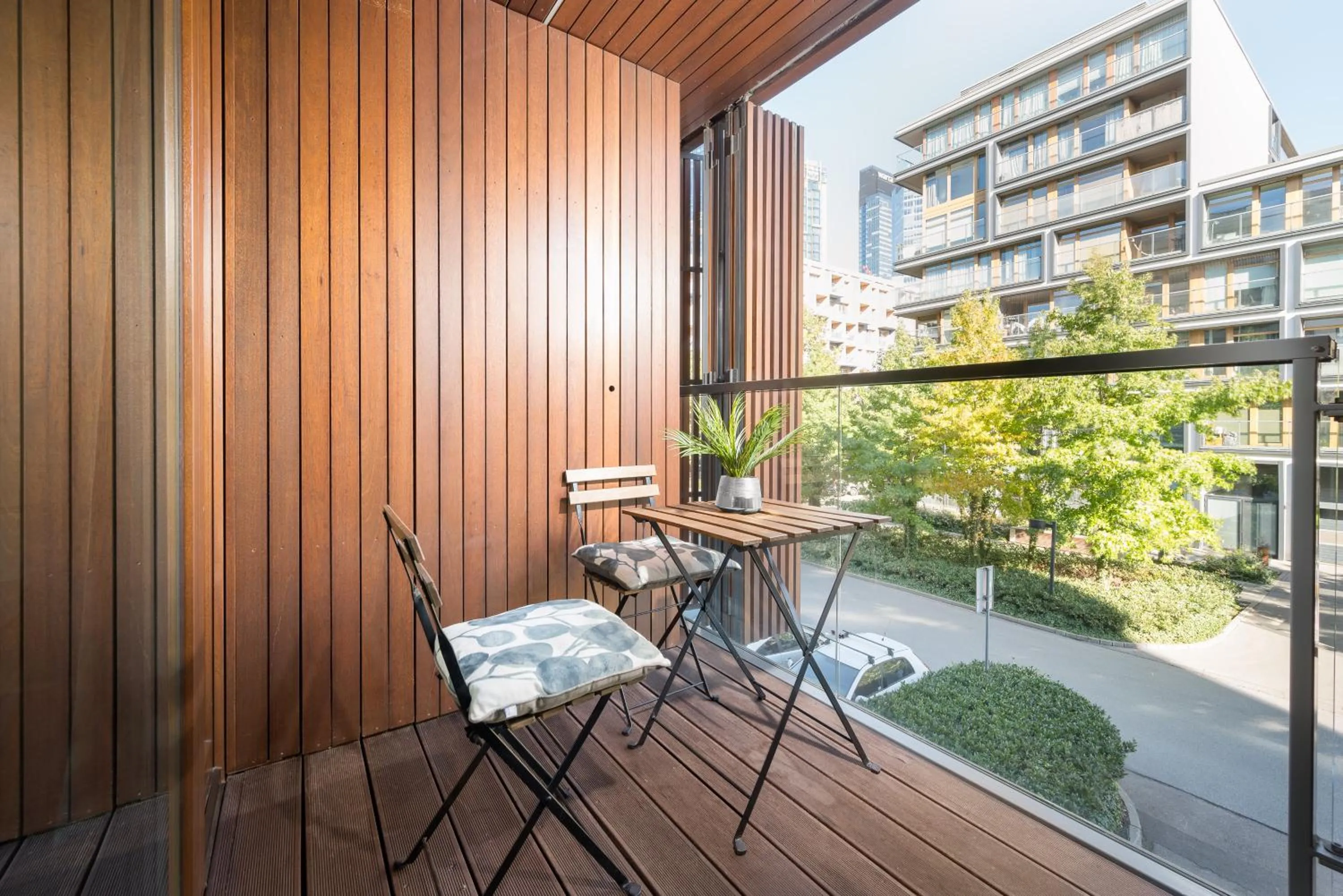 Balcony/Terrace in ApartHotel Kolejowa Apartamenty