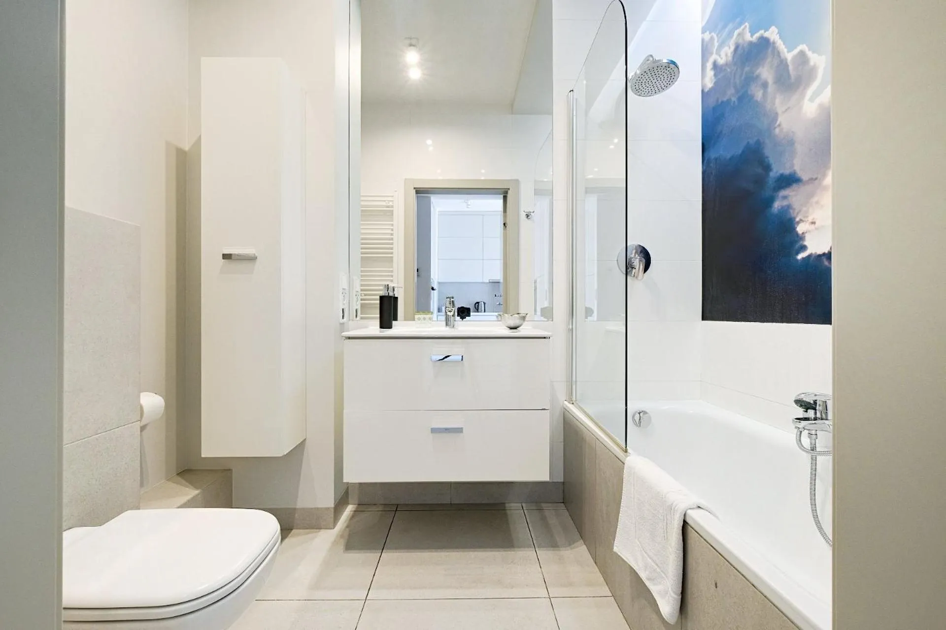 Bathroom in ApartHotel Kolejowa Apartamenty