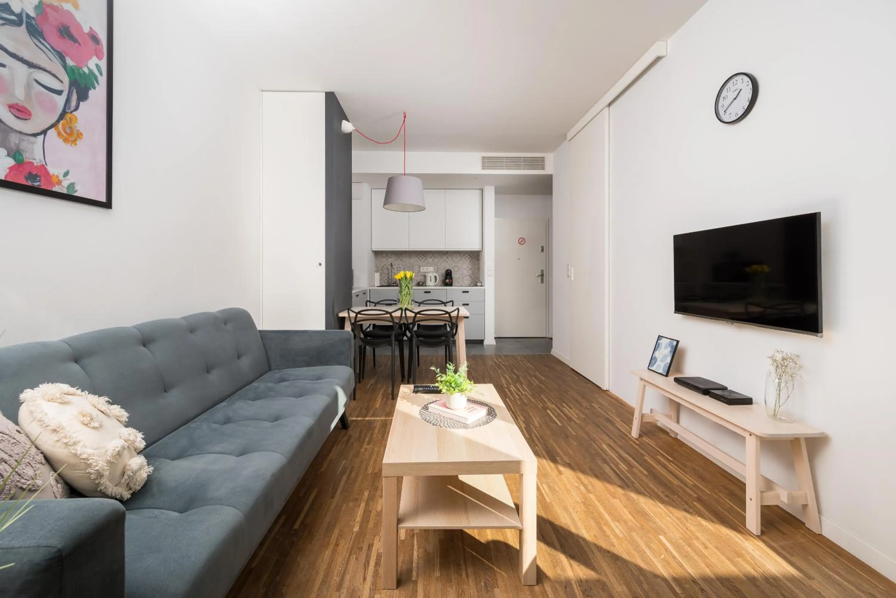 Living room in ApartHotel Kolejowa Apartamenty