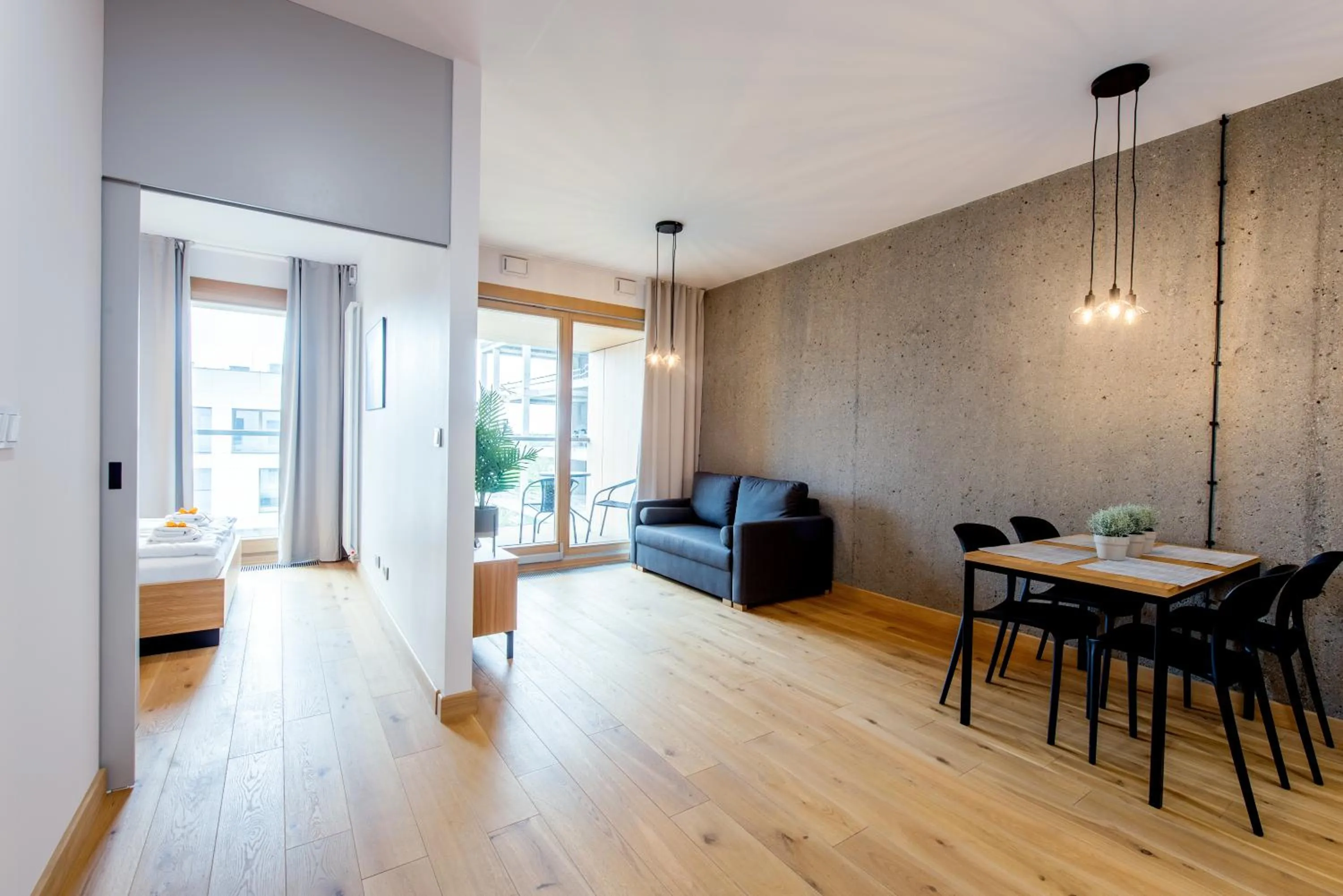 Living room in ApartHotel Kolejowa Apartamenty