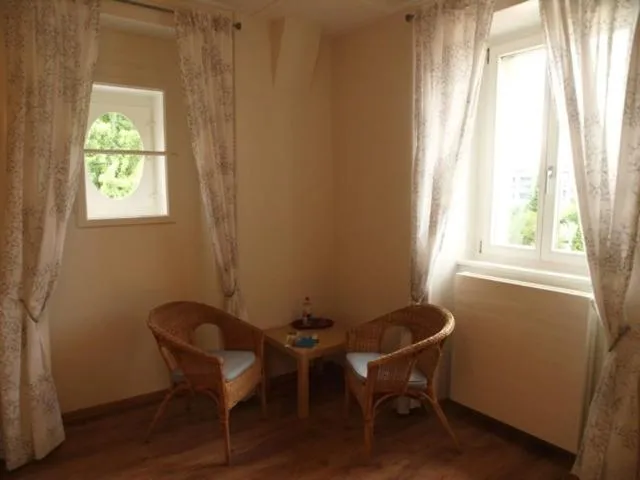 Seating area in Hôtel Garni Villa Carmen