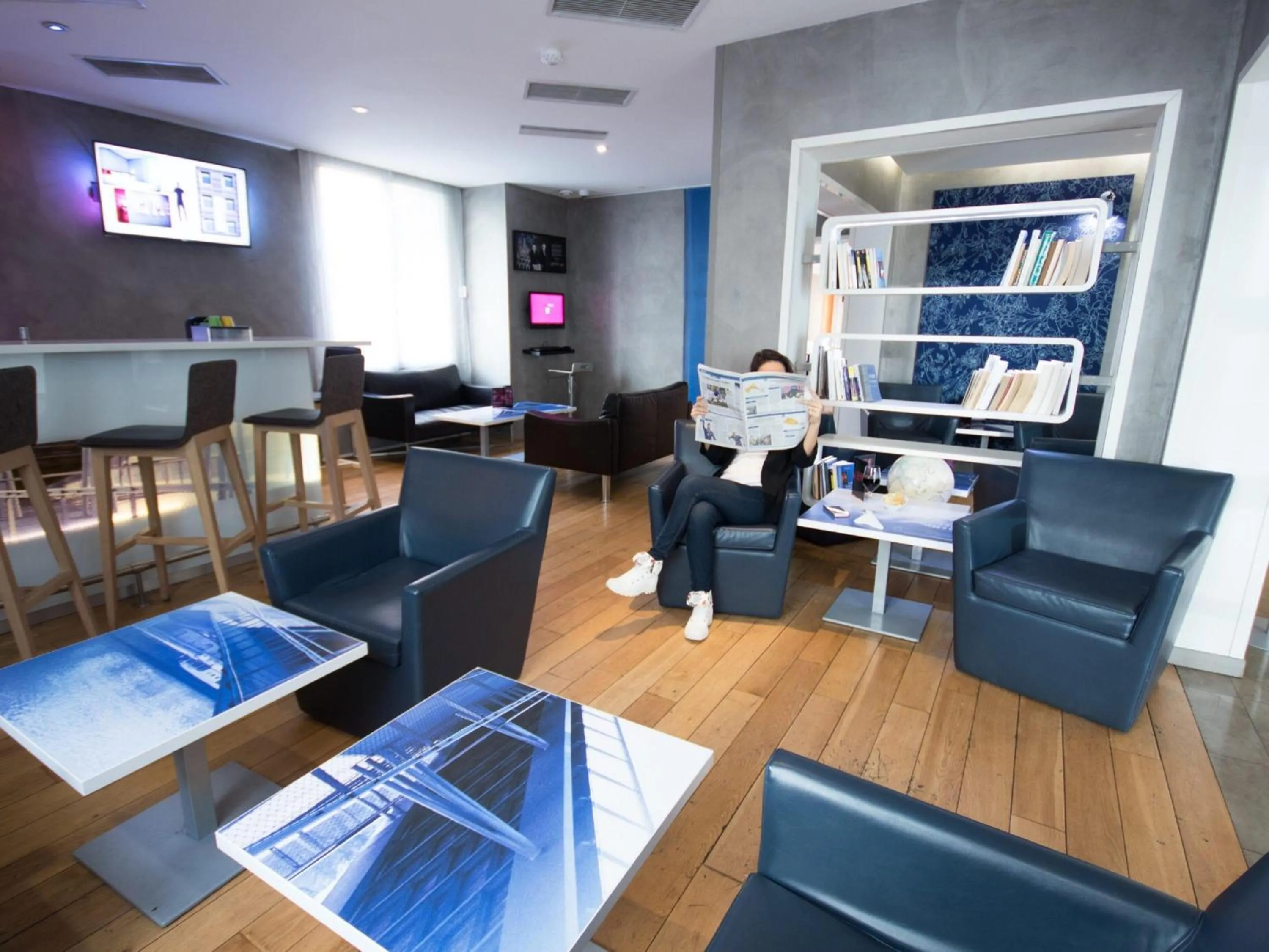 Lounge or bar in ibis Styles Paris Tolbiac Bibliotheque