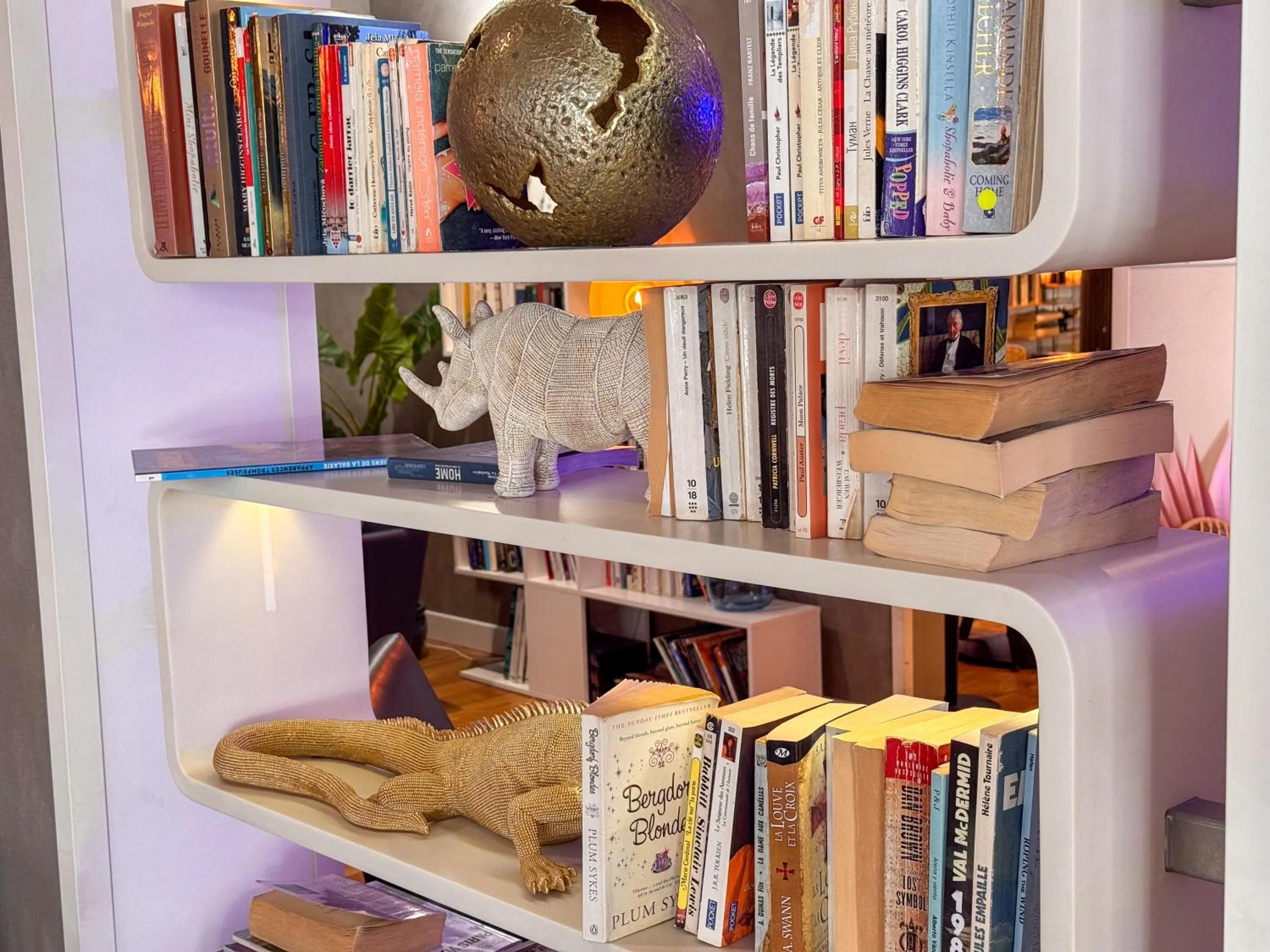 Library in ibis Styles Paris Tolbiac Bibliotheque