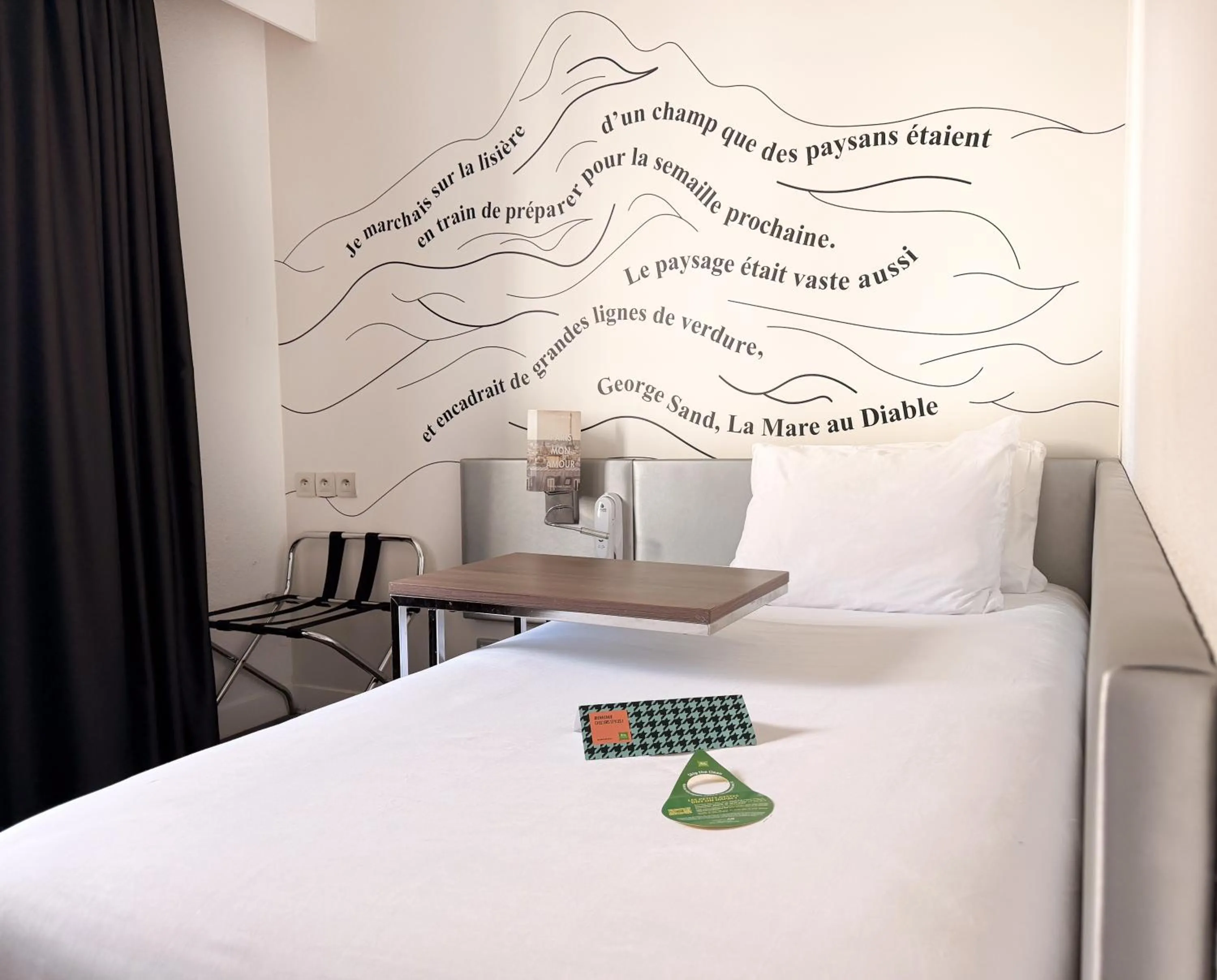 Bed in ibis Styles Paris Tolbiac Bibliotheque