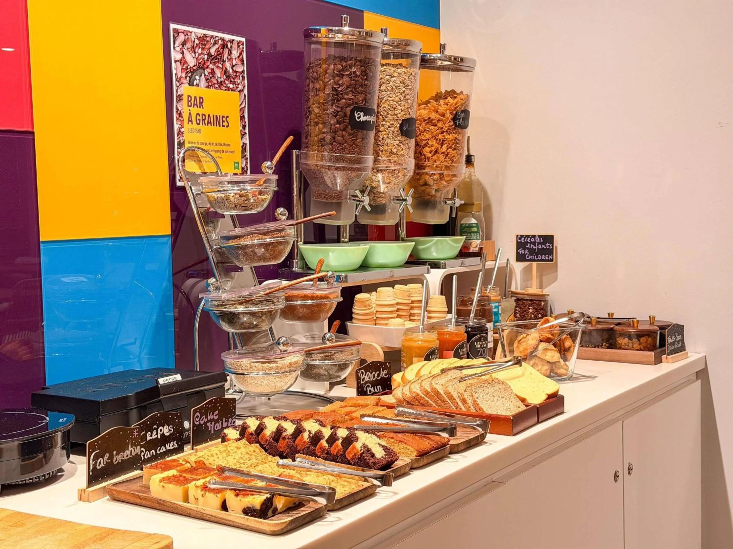 Breakfast in ibis Styles Paris Tolbiac Bibliotheque