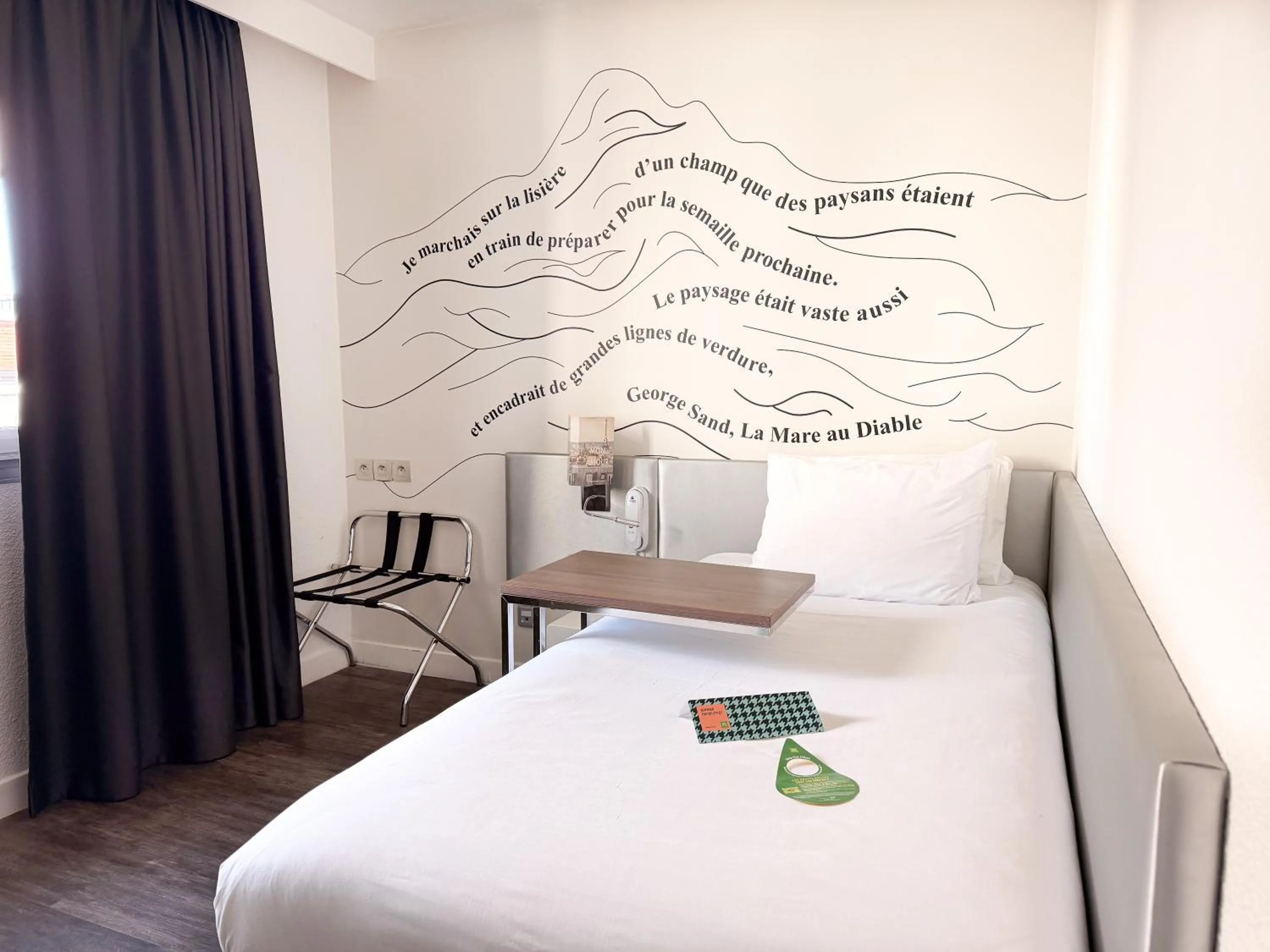 Bed in ibis Styles Paris Tolbiac Bibliotheque