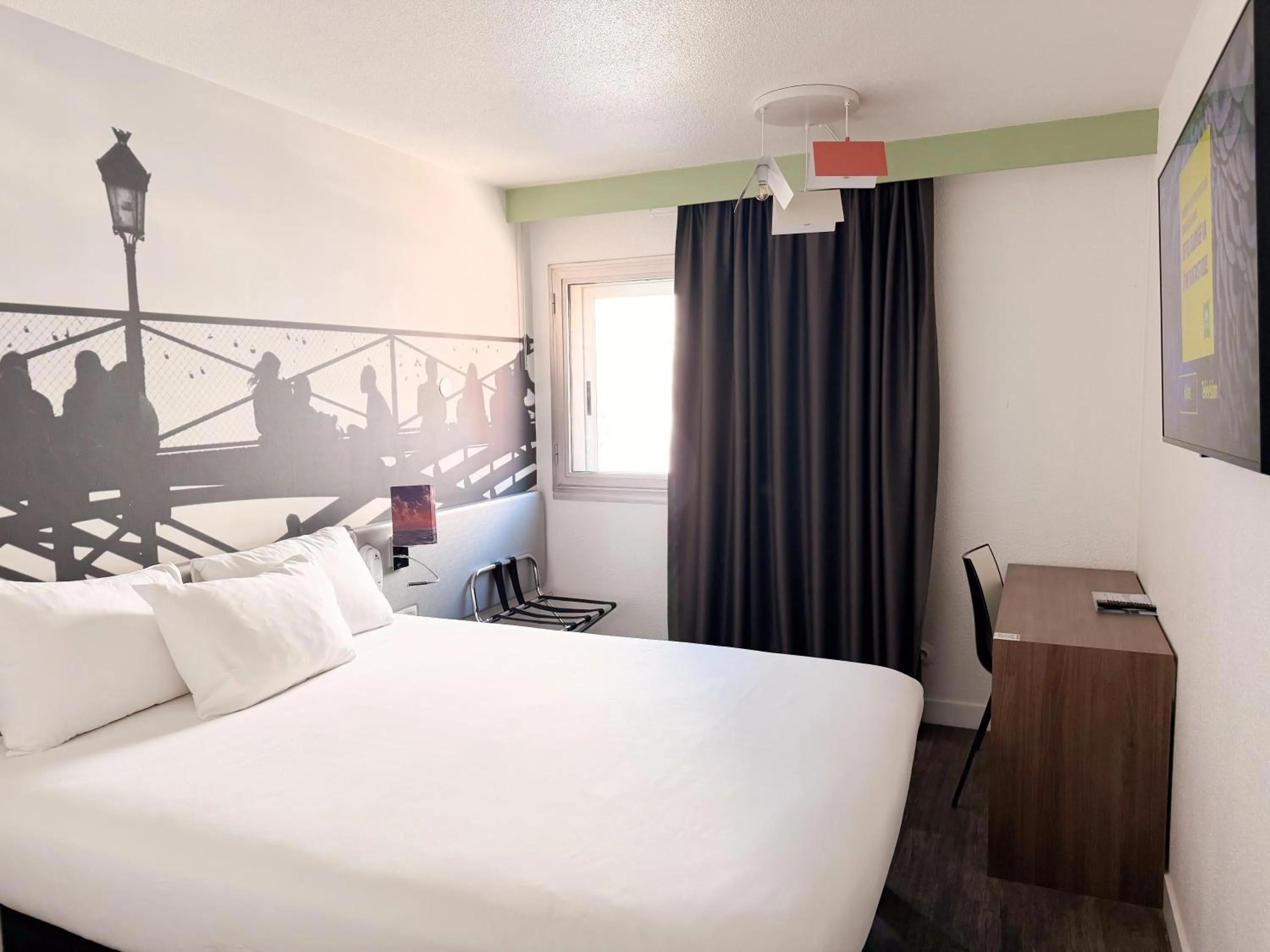 Bed in ibis Styles Paris Tolbiac Bibliotheque