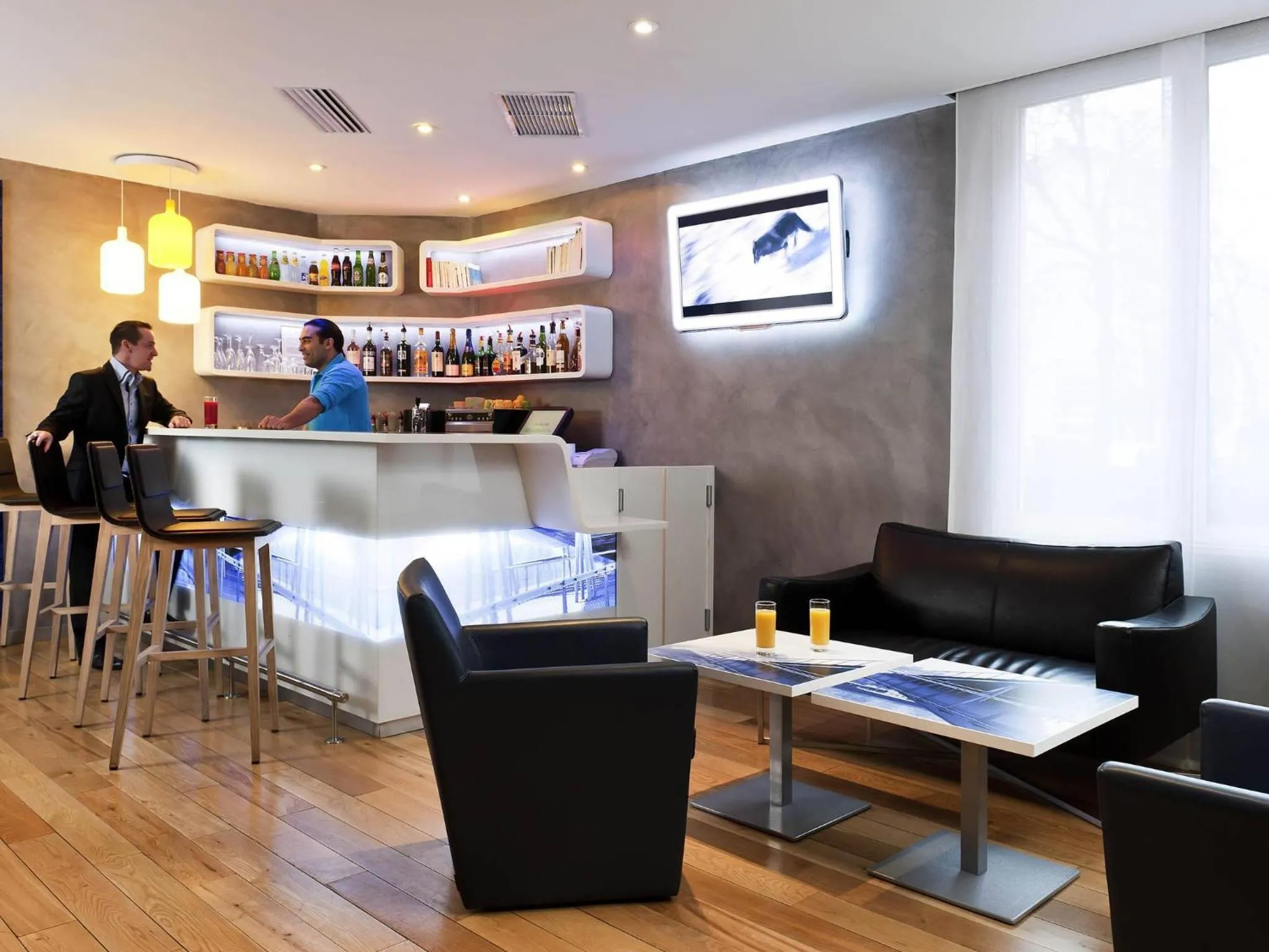 Lounge or bar in ibis Styles Paris Tolbiac Bibliotheque